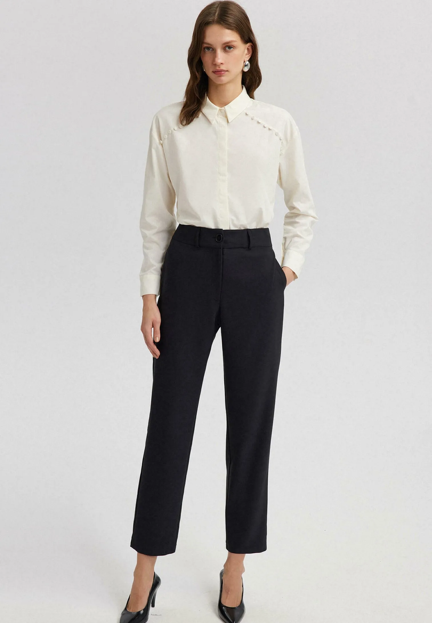 CREPE  - Pantaloni