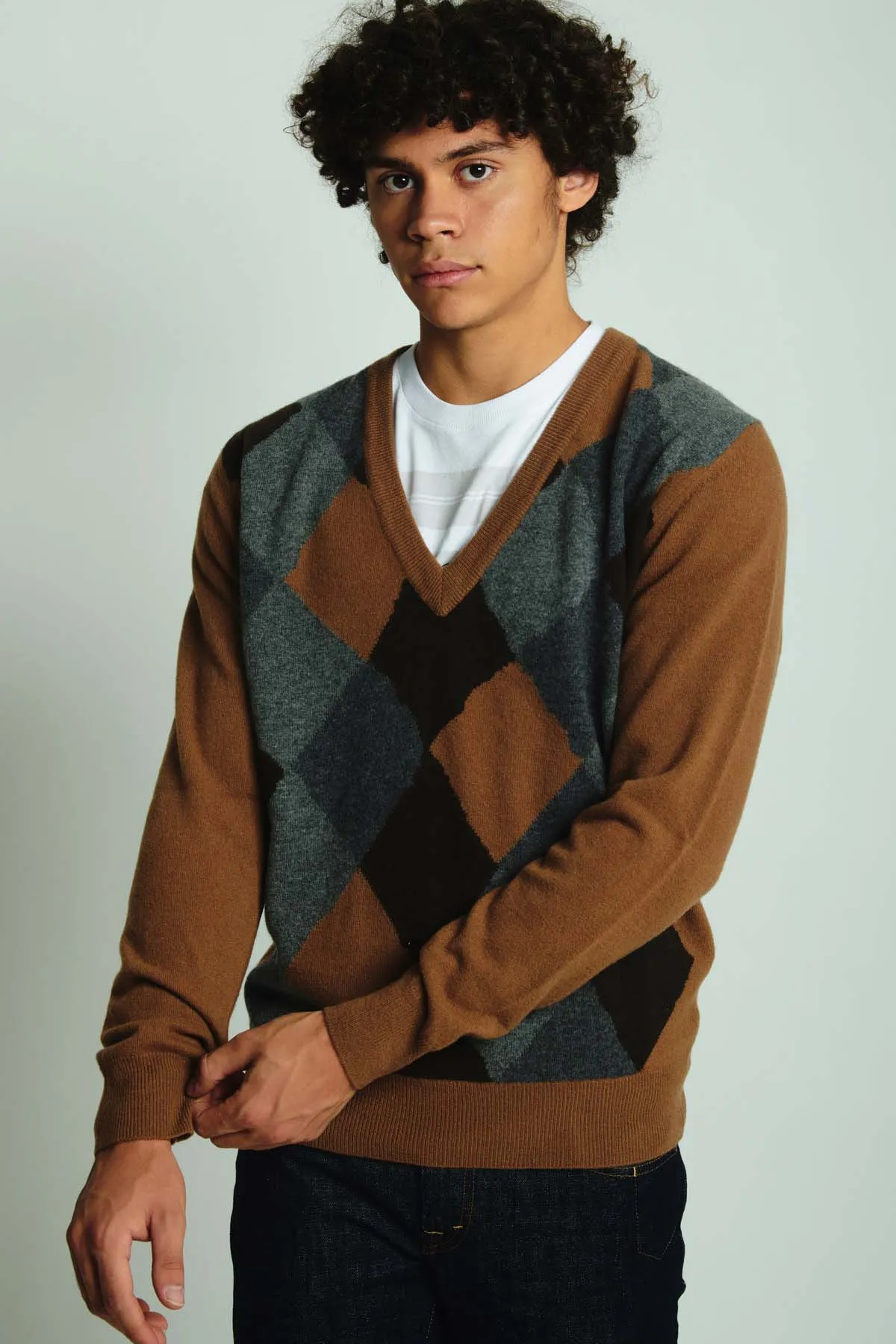 Department Five Maglia Pullover con rombi