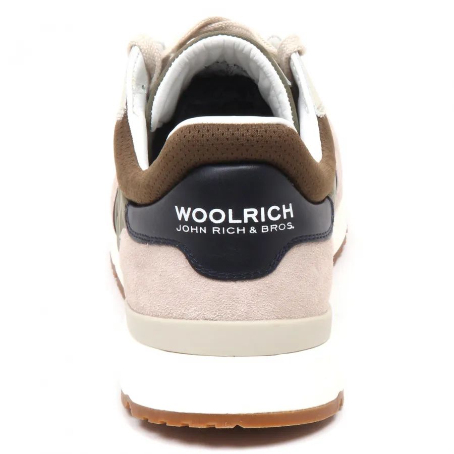 E8808 scarpa uomo  green/blu/beige WOOLRICH JOHN RICH & BROS shoe man