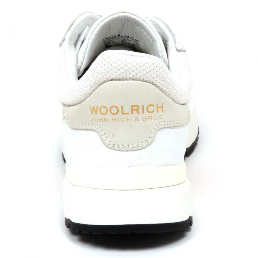E9468 sneaker donna white/red WOOLRICH JOHN RICH & BROS shoe woman