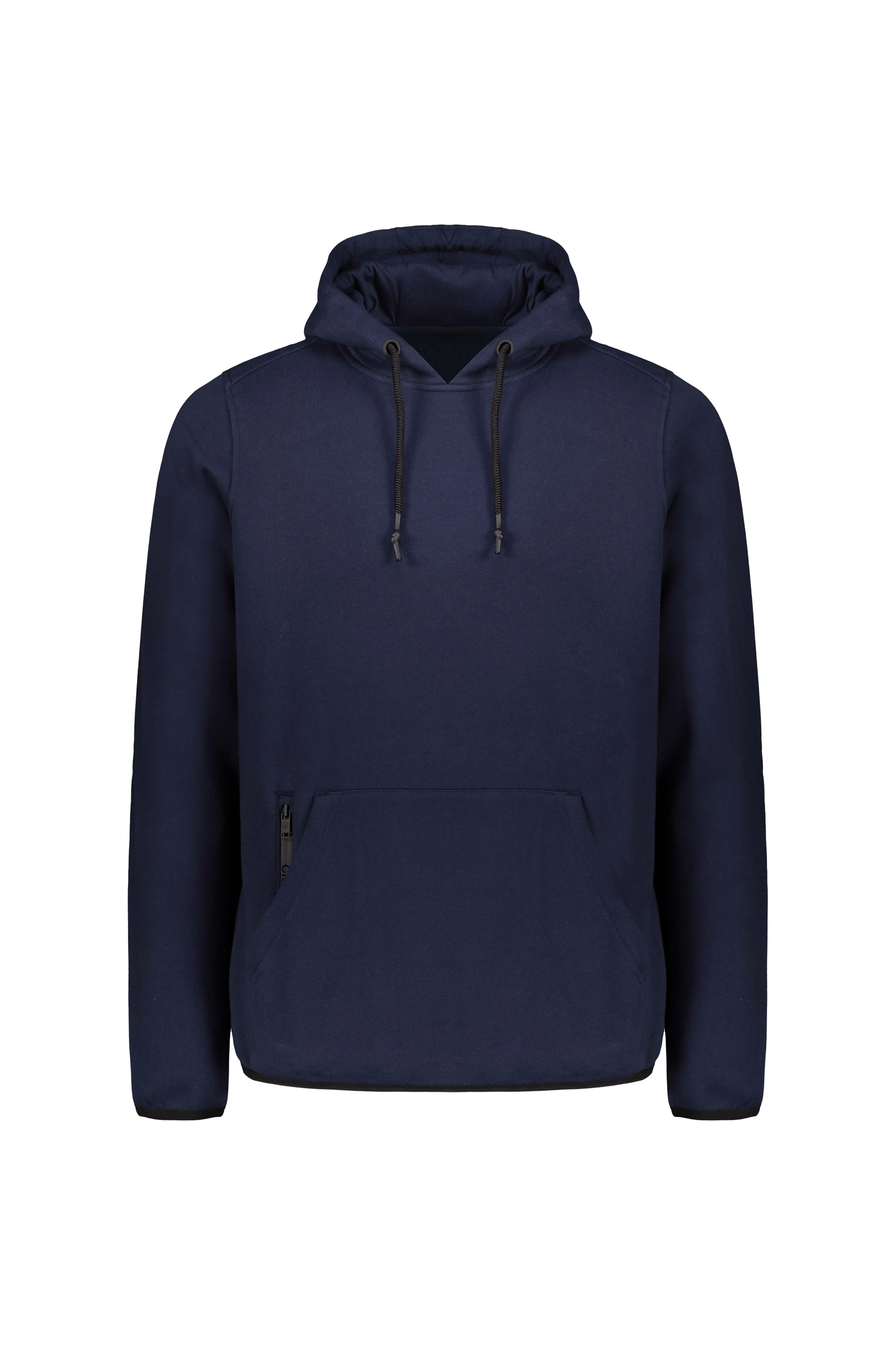 Felpa blu con cappuccio