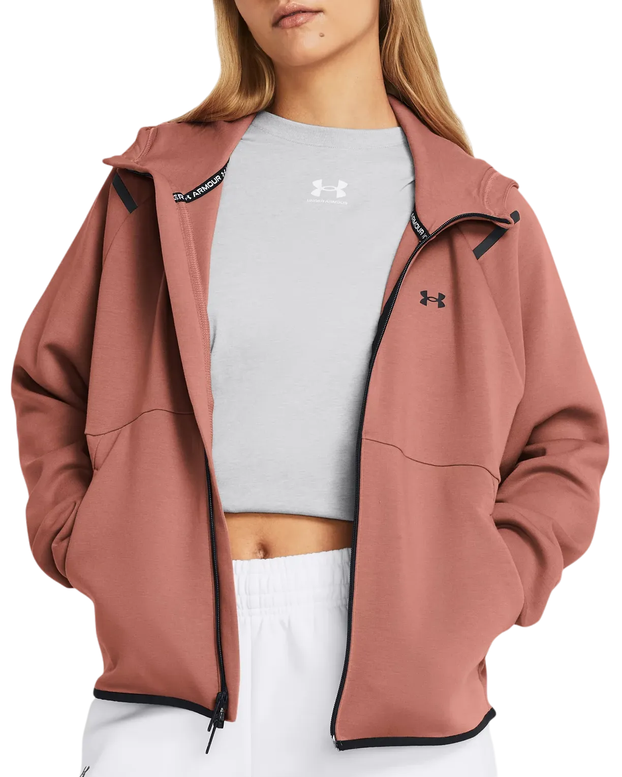 Felpe con cappuccio Under Armour Unstoppable Fleece Full-Zip