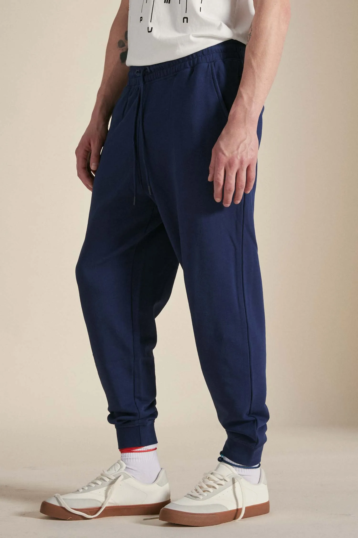 FLAX 2.0 – Pantalone blu in cotone