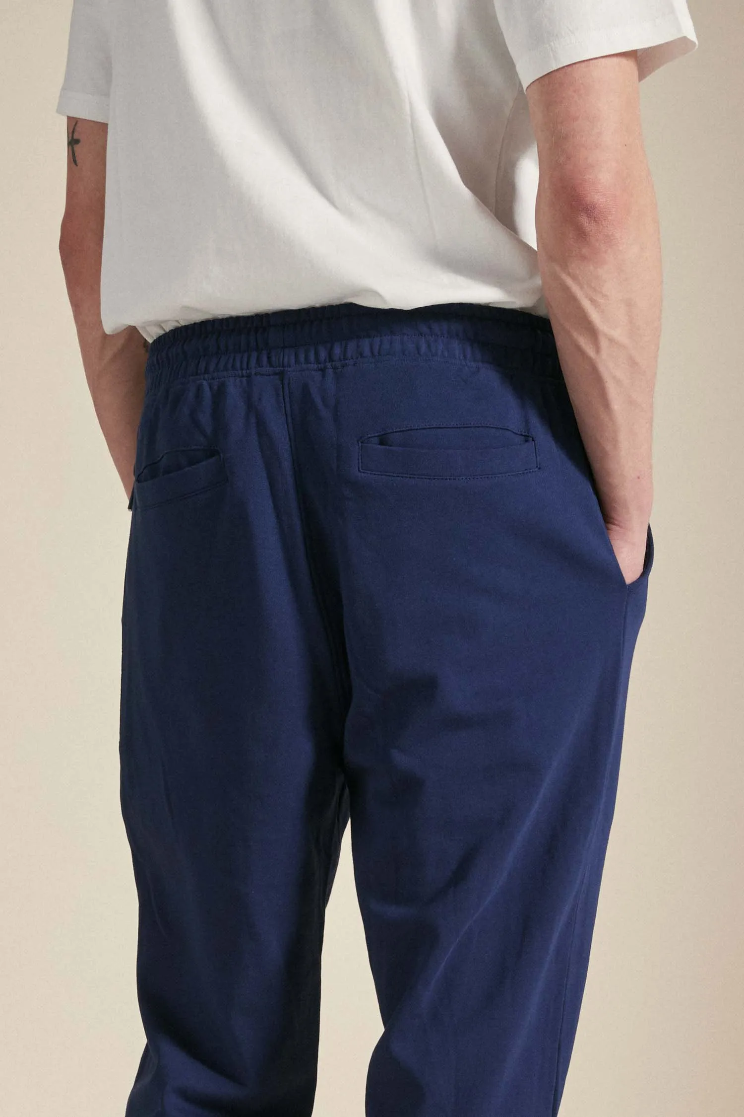 FLAX 2.0 – Pantalone blu in cotone