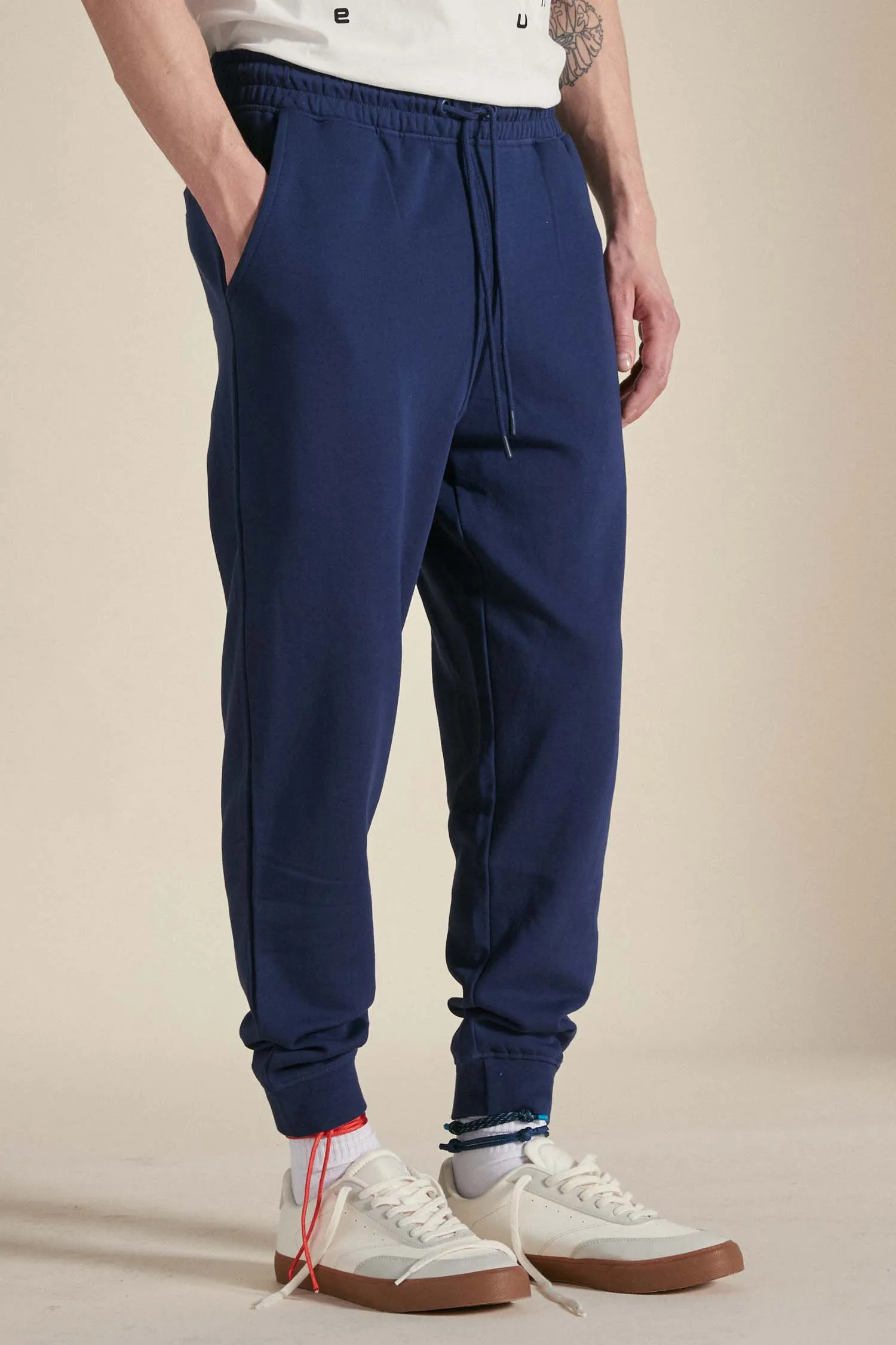 FLAX 2.0 – Pantalone blu in cotone