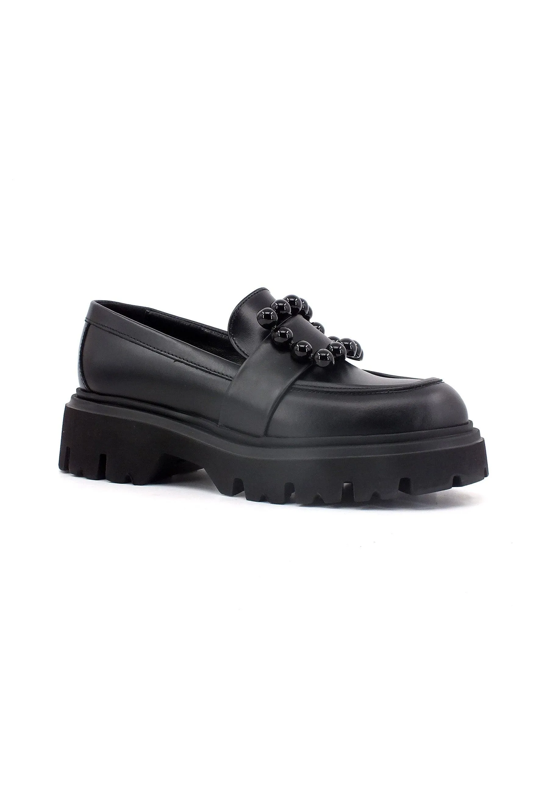 FRAU Seta Eva Mocassino Donna Nero 85L2155