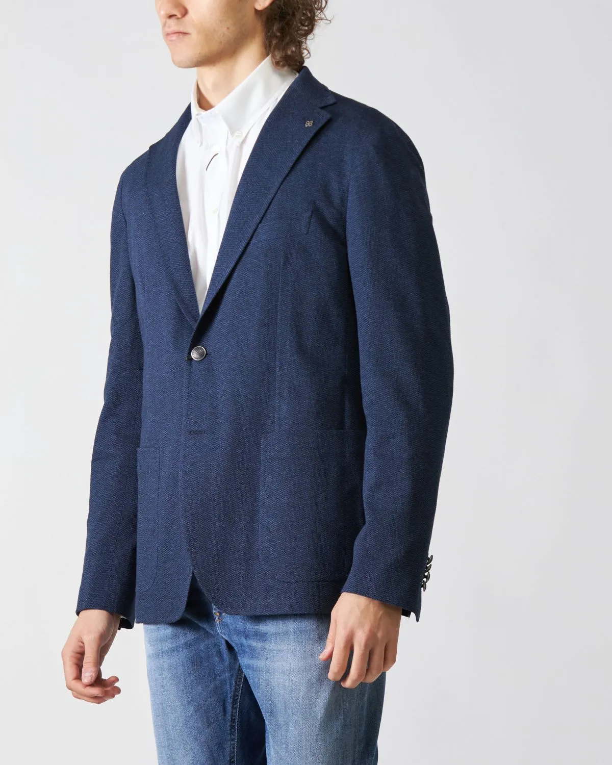 Giacca Monopetto Blu