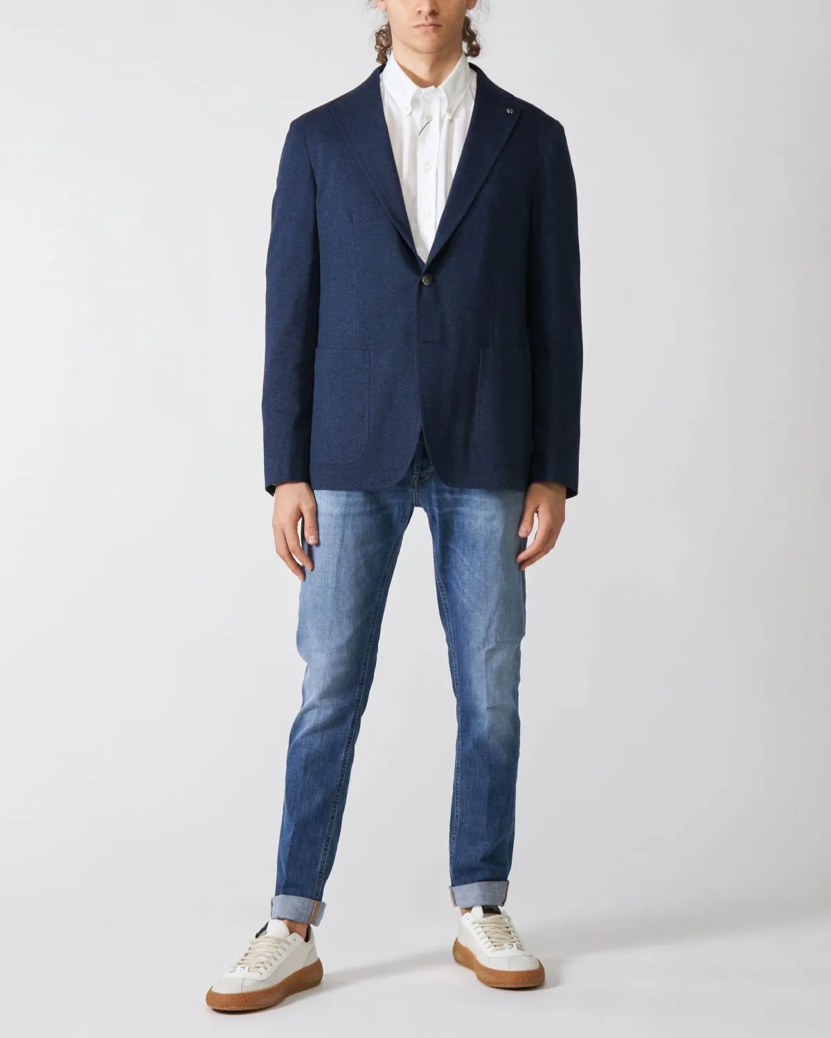 Giacca Monopetto Blu