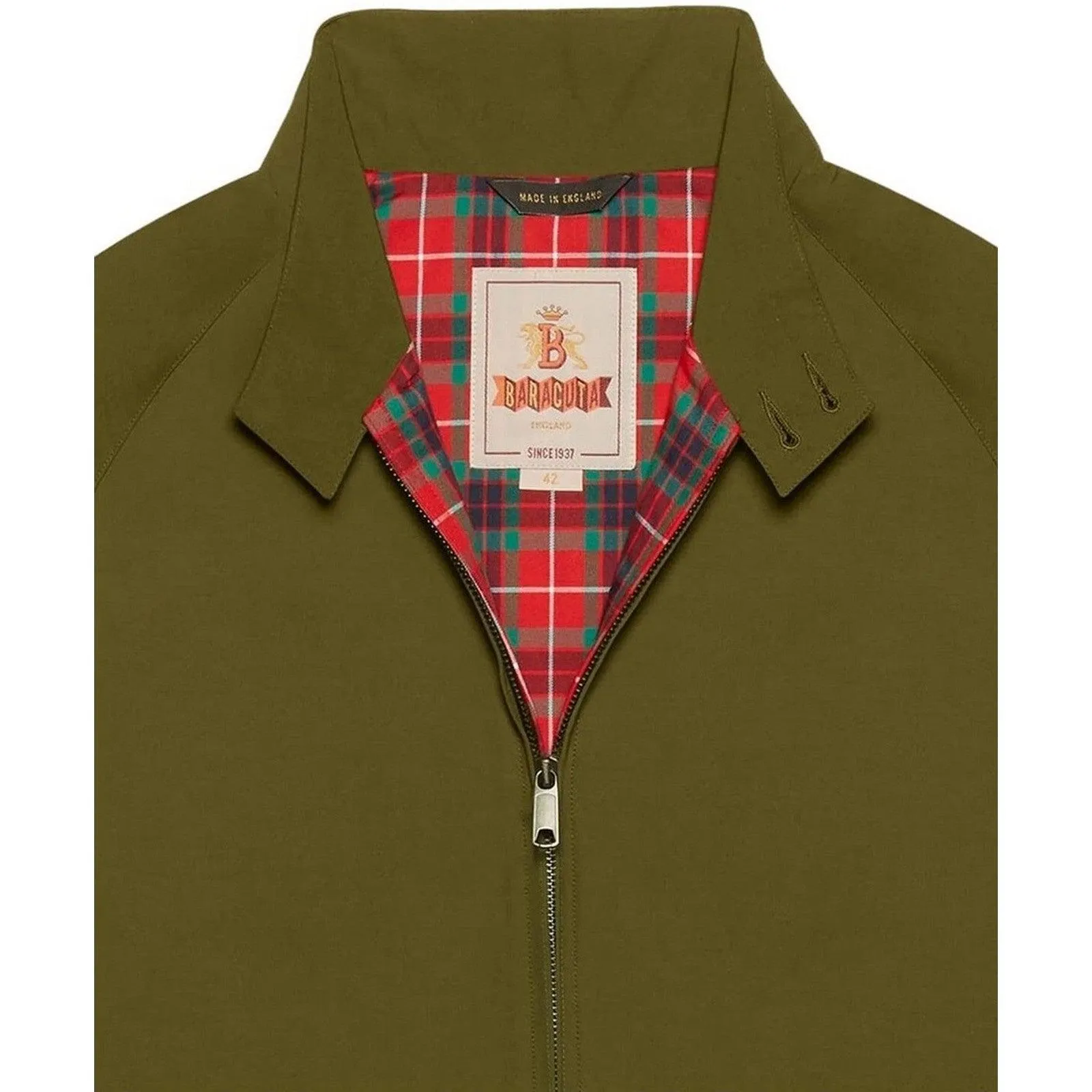 Giubbini Uomo Baracuta - G4 Baracuta Cloth - Verde