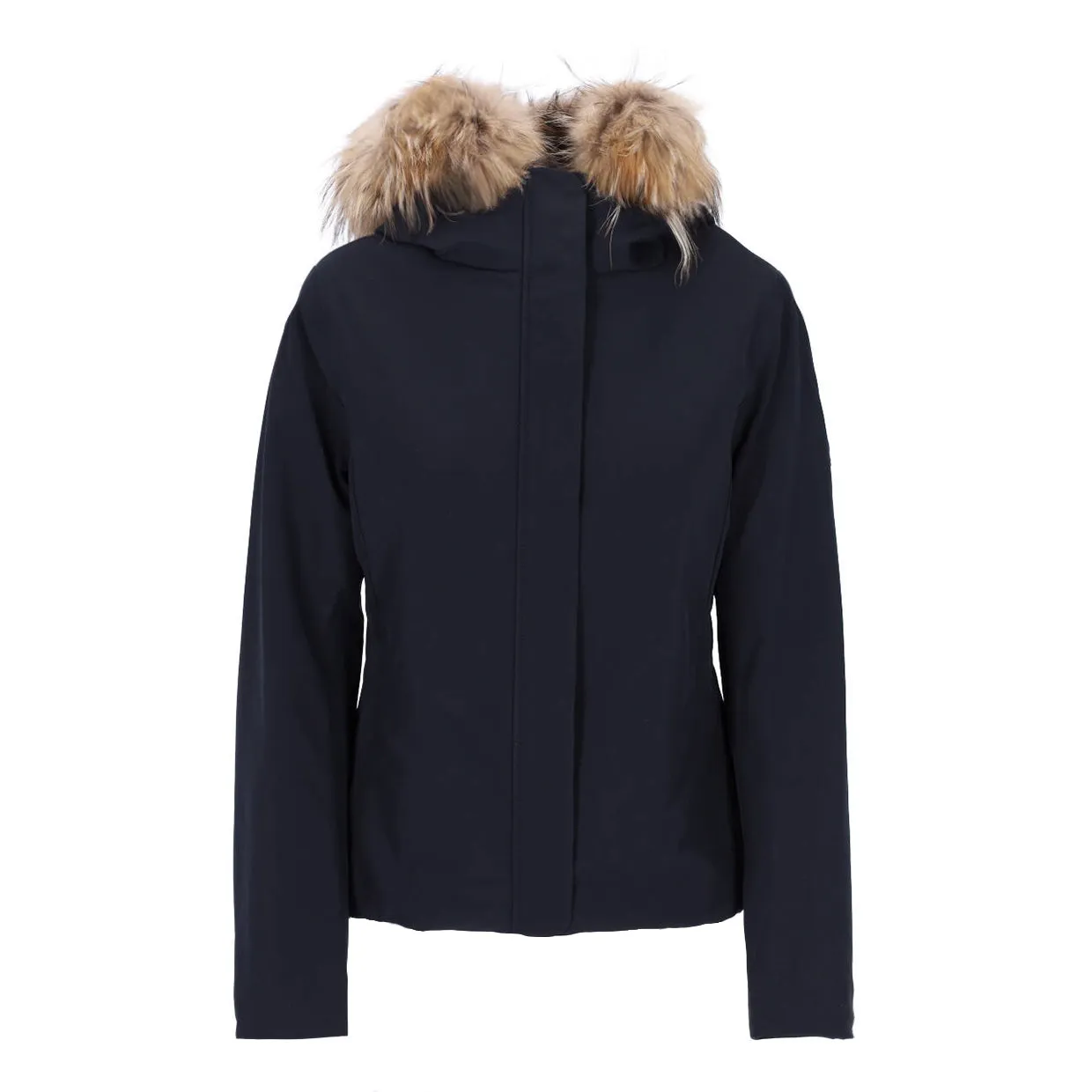 Giubbino Donna Ciesse Piumini Vilia Pelliccia Nero