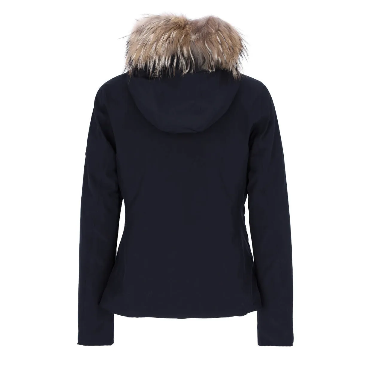Giubbino Donna Ciesse Piumini Vilia Pelliccia Nero
