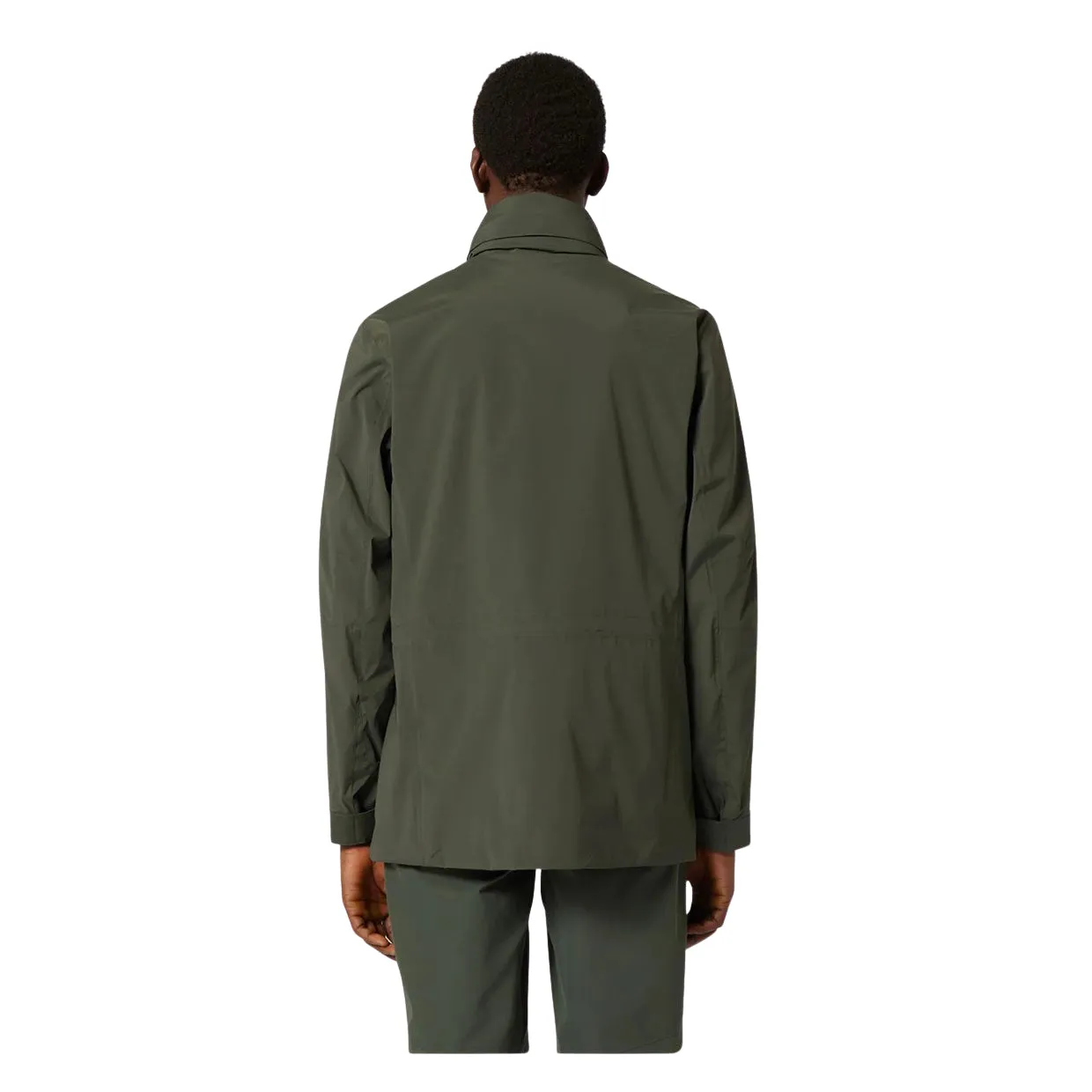Giubbino K-Way Manphy Stretch Nylon Jersey Verde