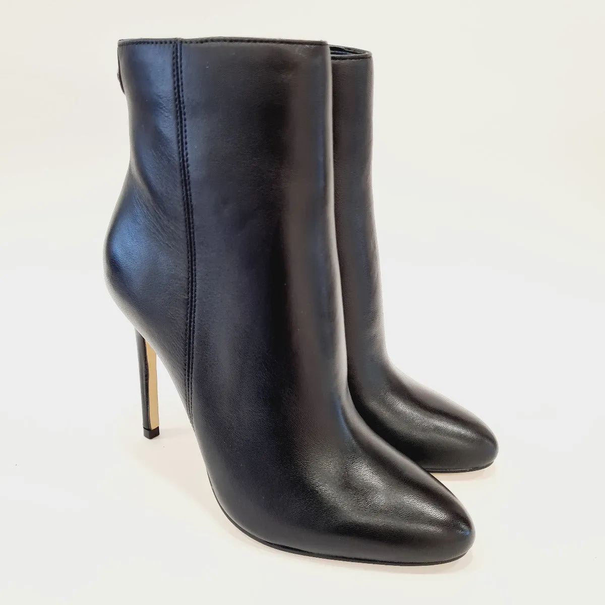 Guess Tronchetto Pelle Black logo pelle Black tacco 10,5 cm plateau interno 1 cm rif. G660