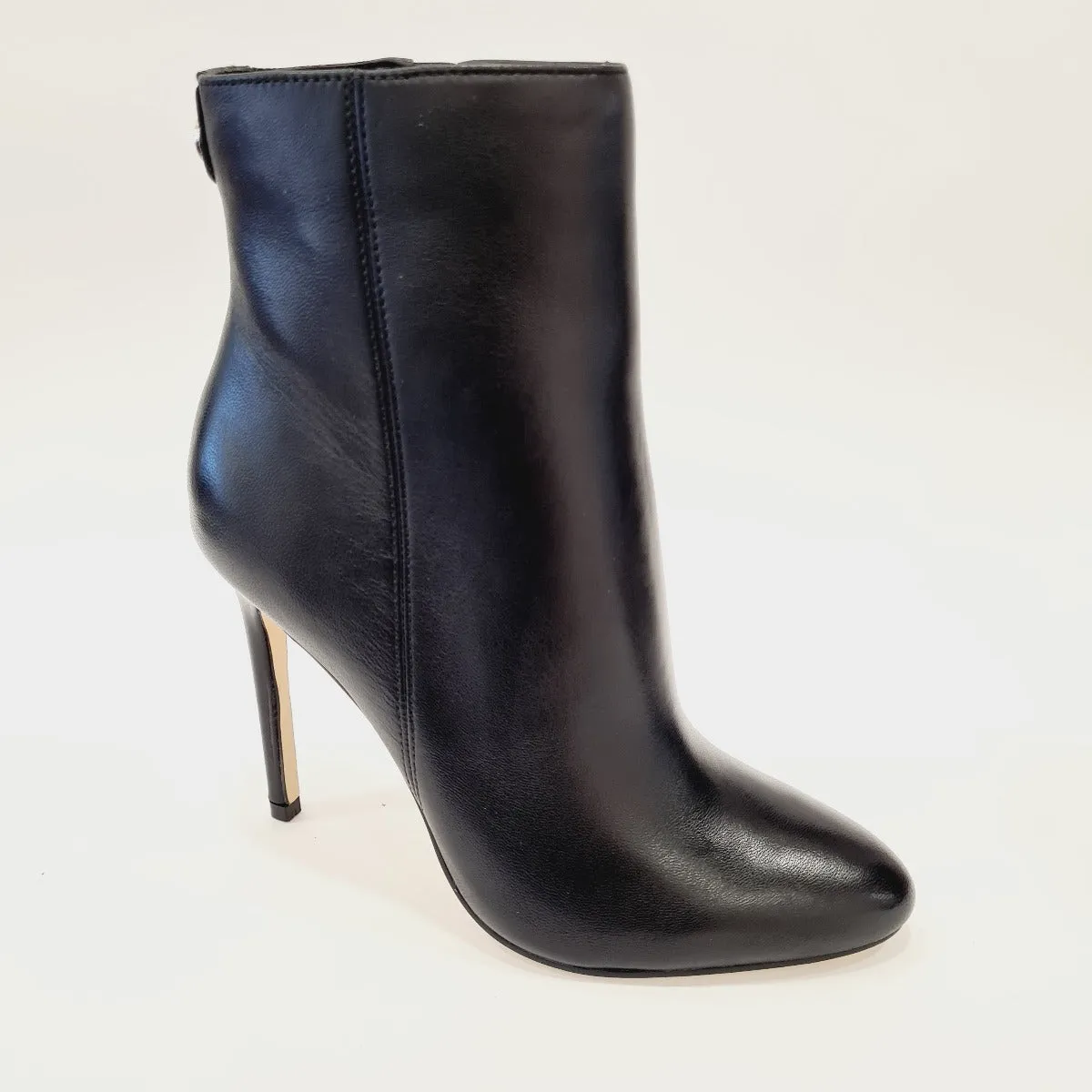 Guess Tronchetto Pelle Black logo pelle Black tacco 10,5 cm plateau interno 1 cm rif. G660
