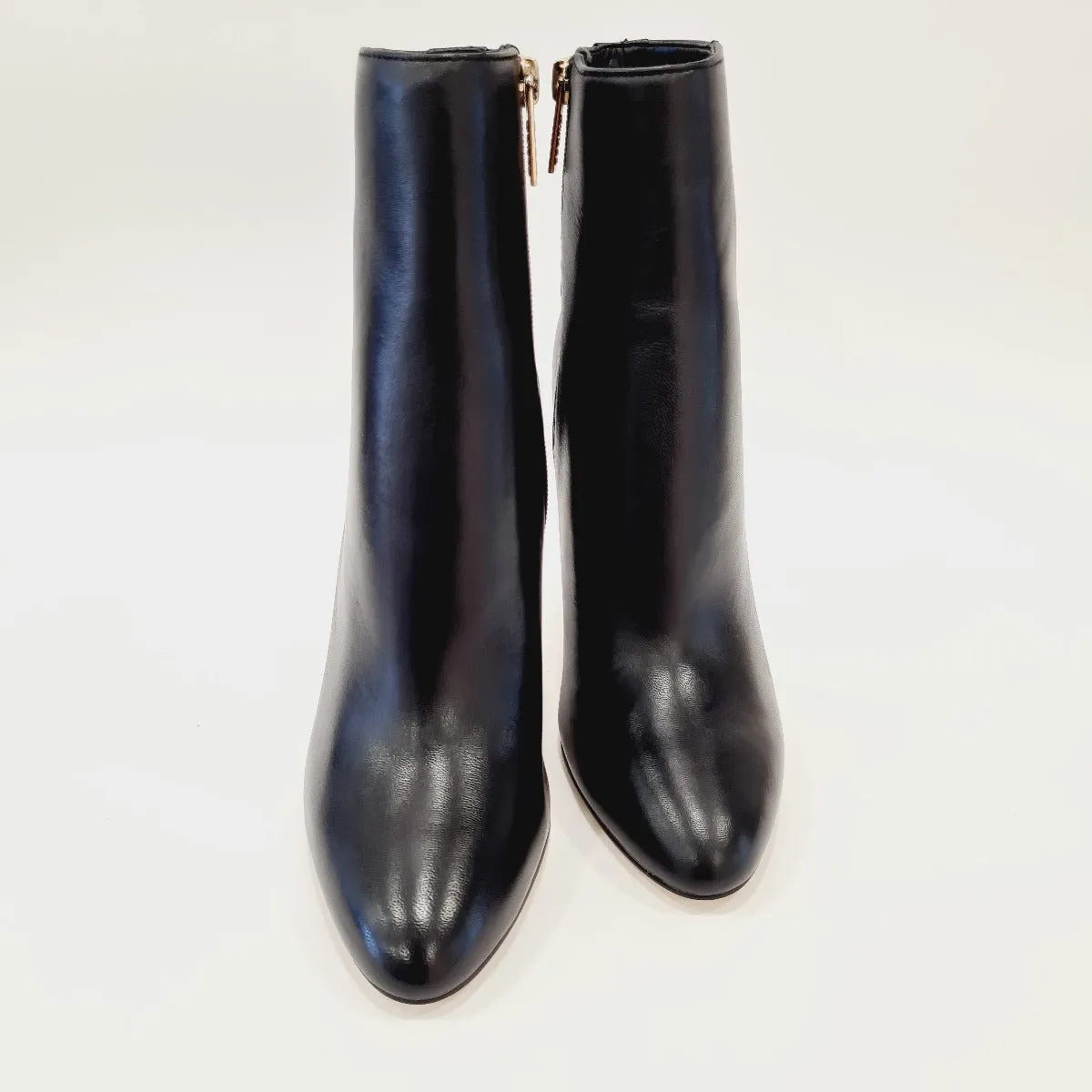 Guess Tronchetto Pelle Black logo pelle Black tacco 10,5 cm plateau interno 1 cm rif. G660