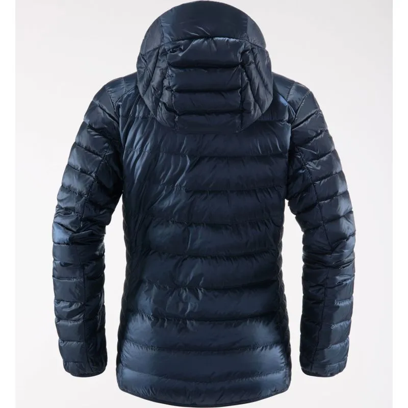 HAGLÖFS Roc Piumino con cappuccio (Tarn Blue) per donna