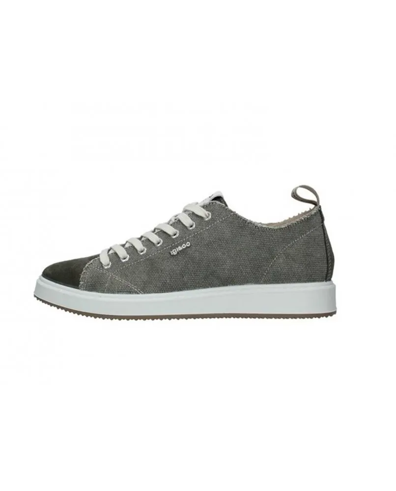 IGI&CO 7127111 sneakers scarpe uomo casual in pelle verde