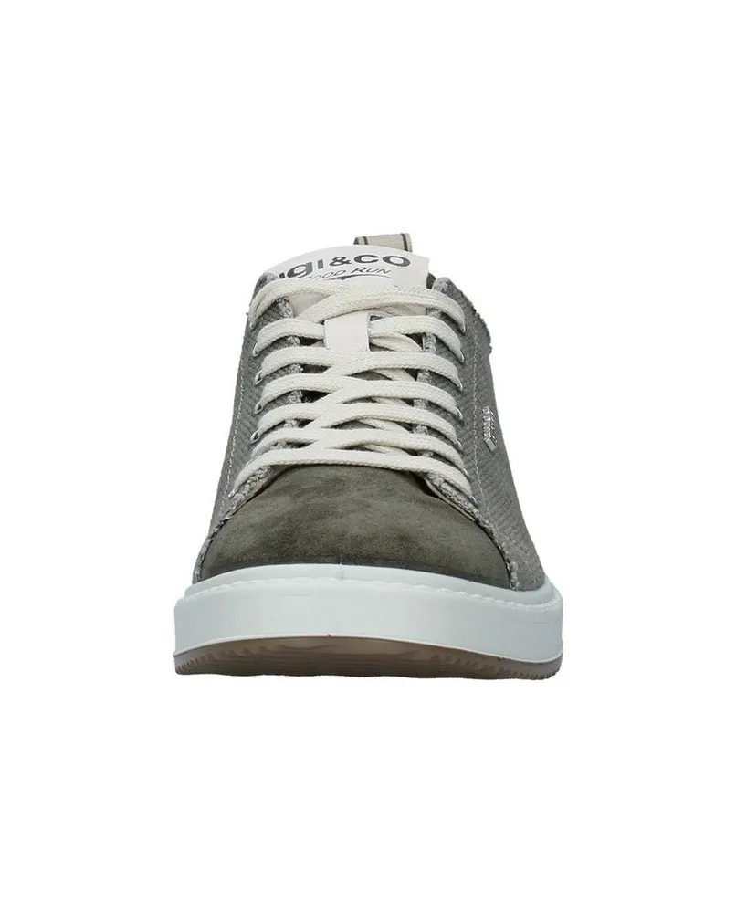 IGI&CO 7127111 sneakers scarpe uomo casual in pelle verde