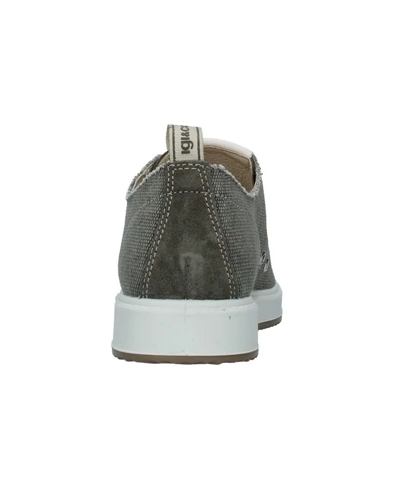 IGI&CO 7127111 sneakers scarpe uomo casual in pelle verde