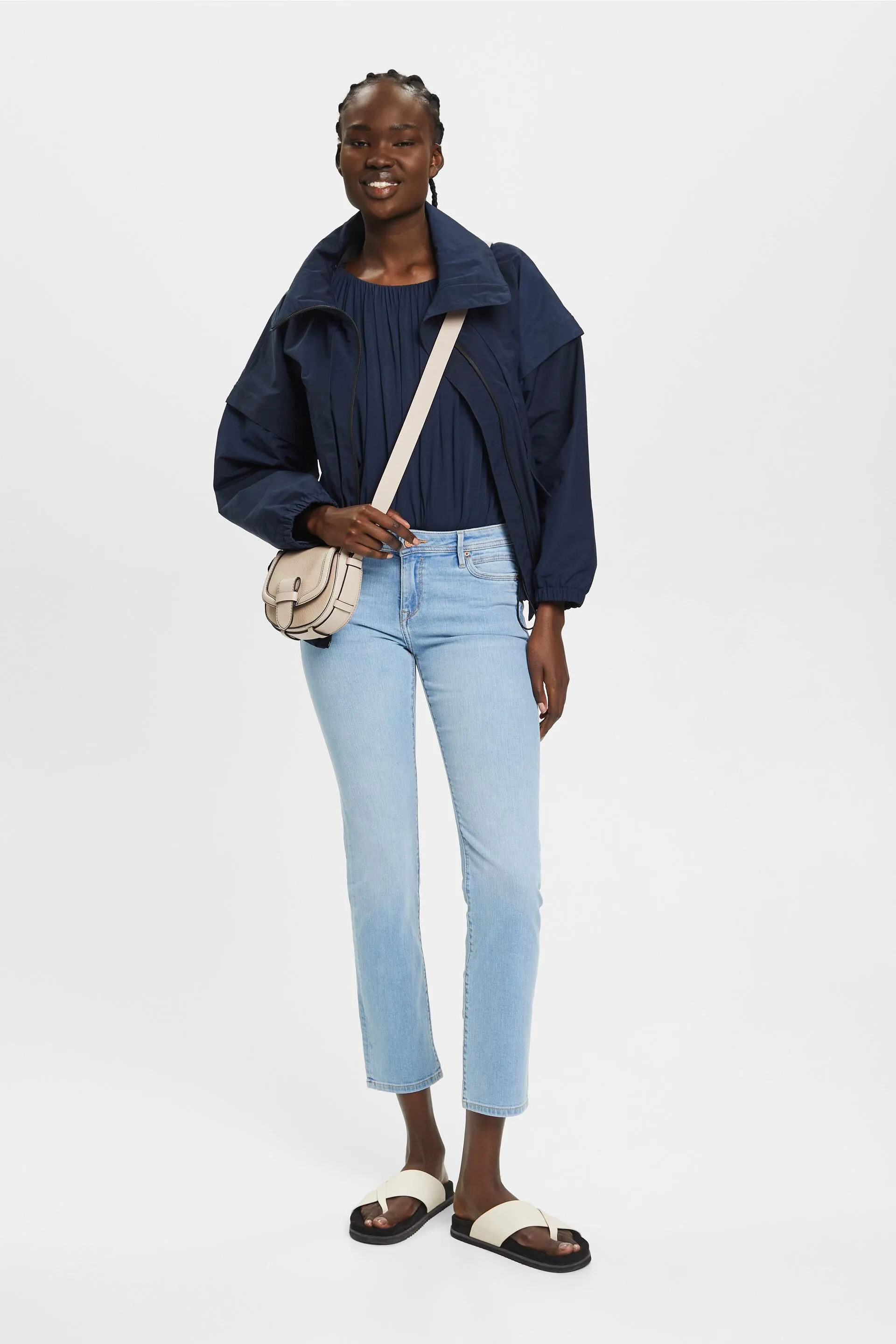 Jeans a gamba larga