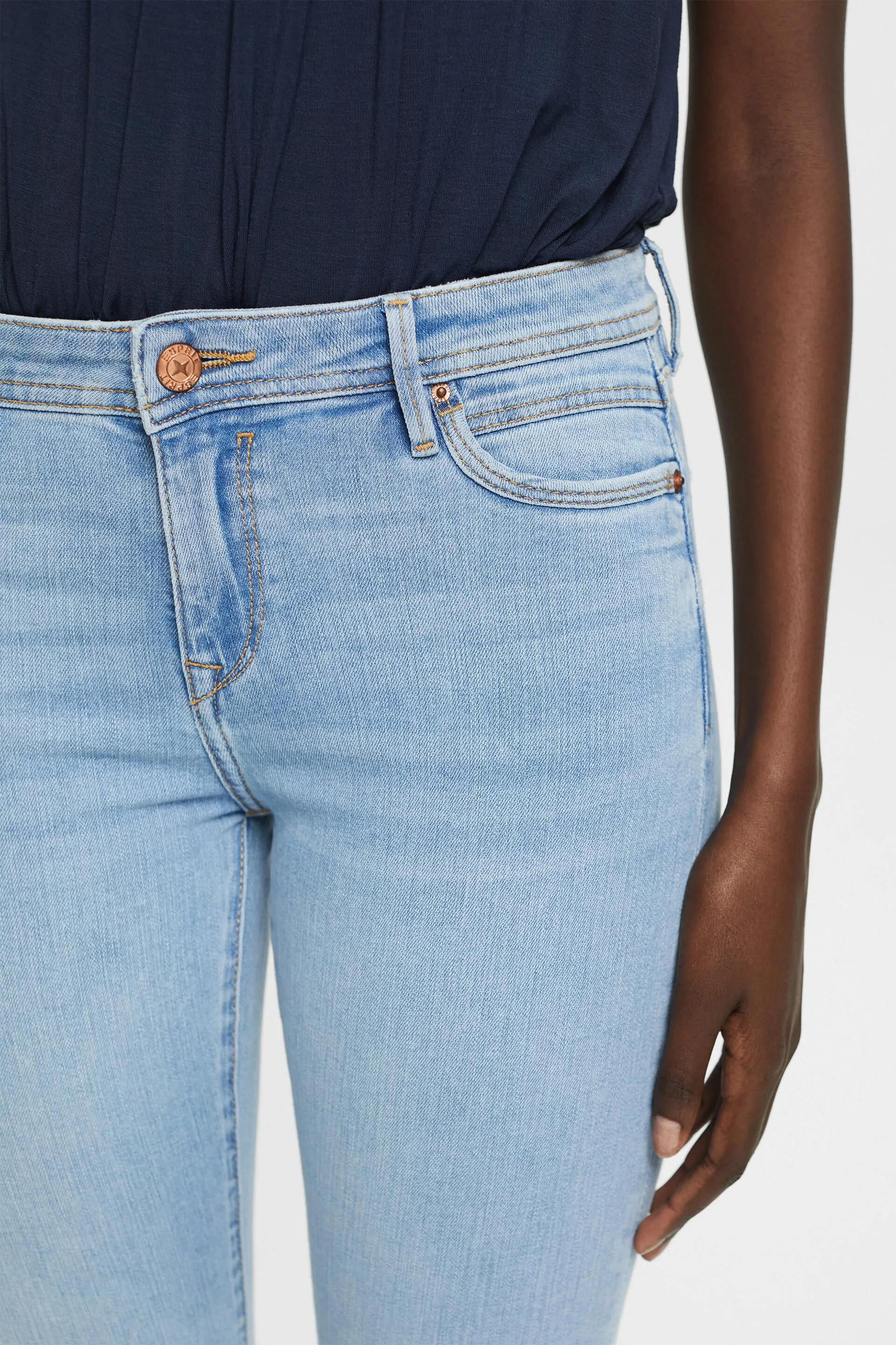 Jeans a gamba larga