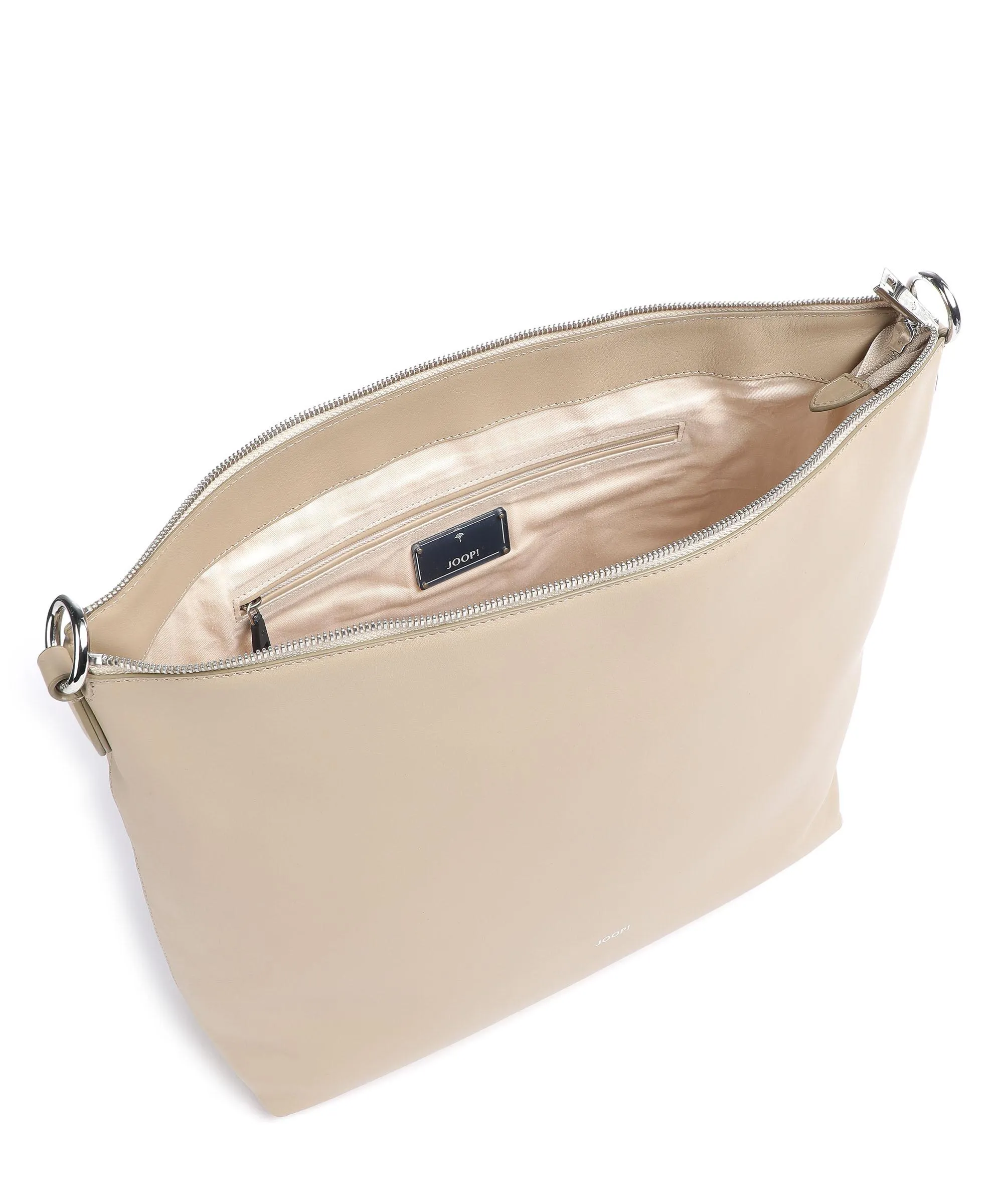  JOOP! Sofisticato 1.0 Alara Borsa hobo saffiano leather beige  