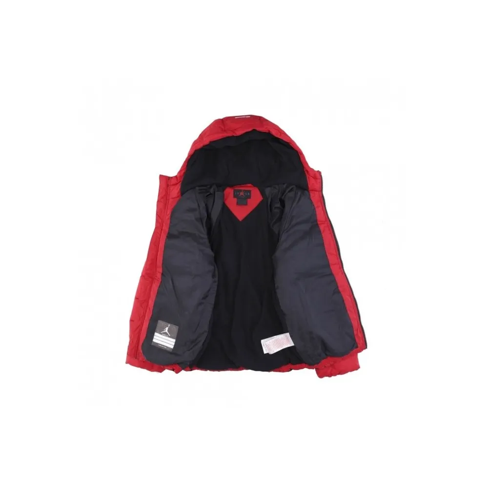 JORDAN - PIUMINO FAUX DOWN - BAMBINO - ROSSO-NERO - 95B667-R78