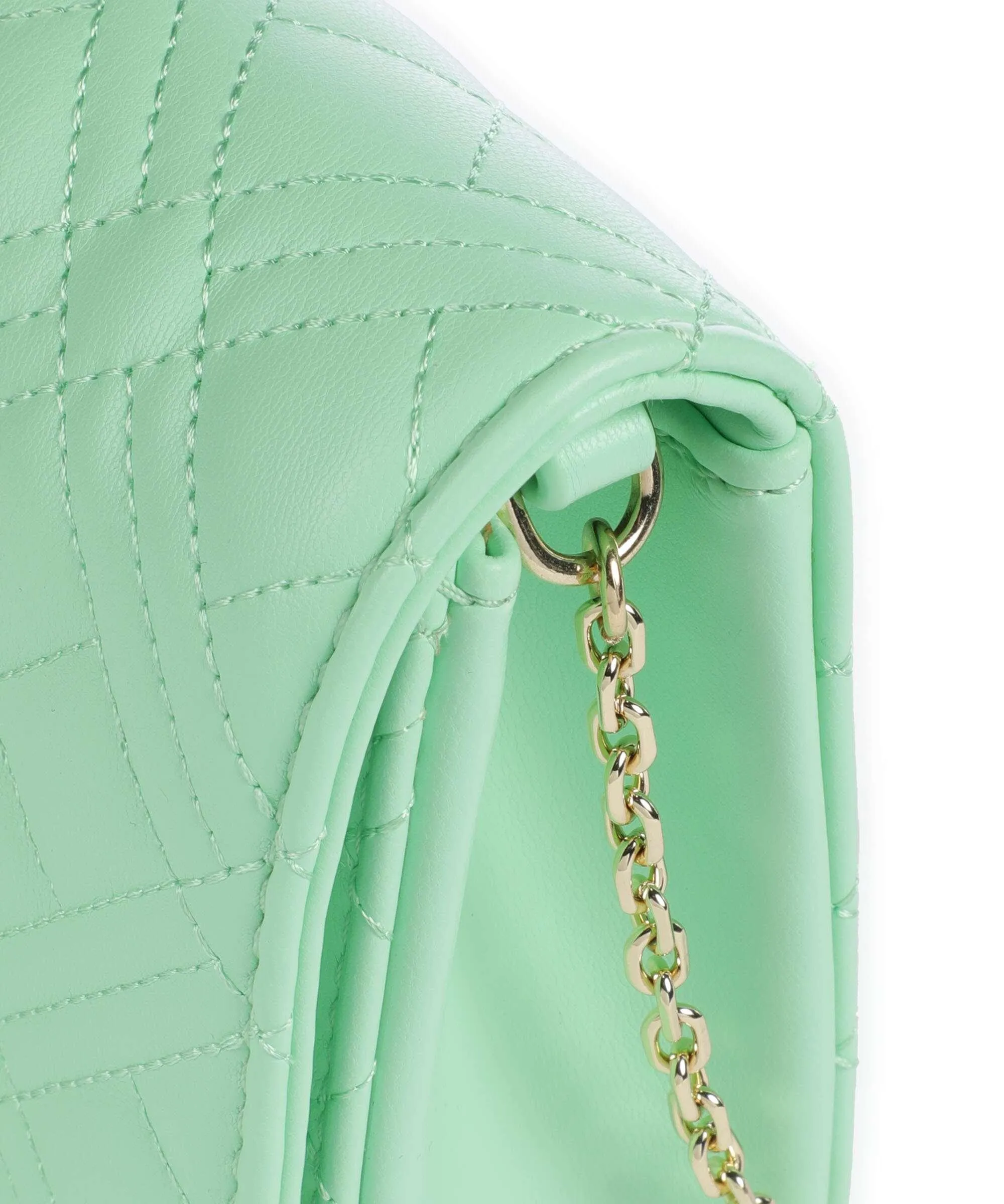  Love Moschino Smart Daily Borsa a tracolla pelle sintetica verde chiaro  