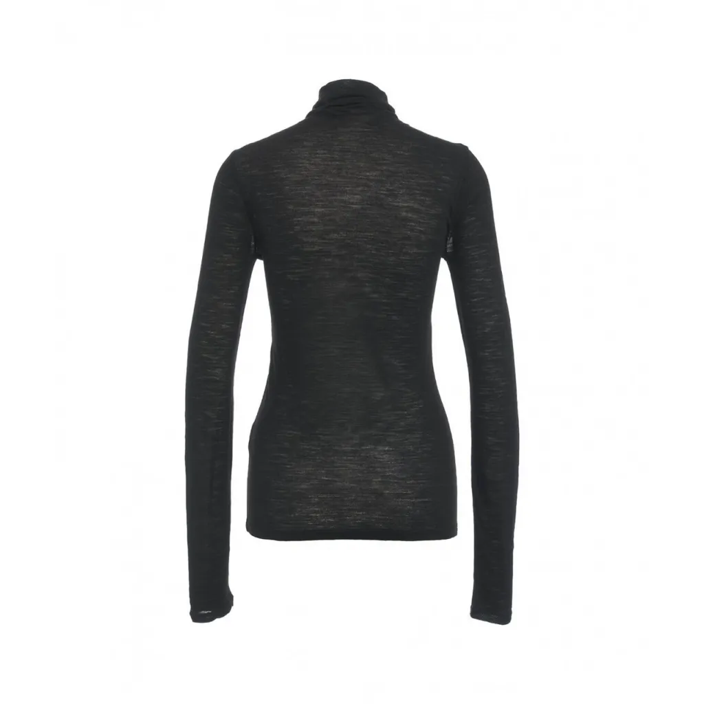 Maglia a collo alto nero