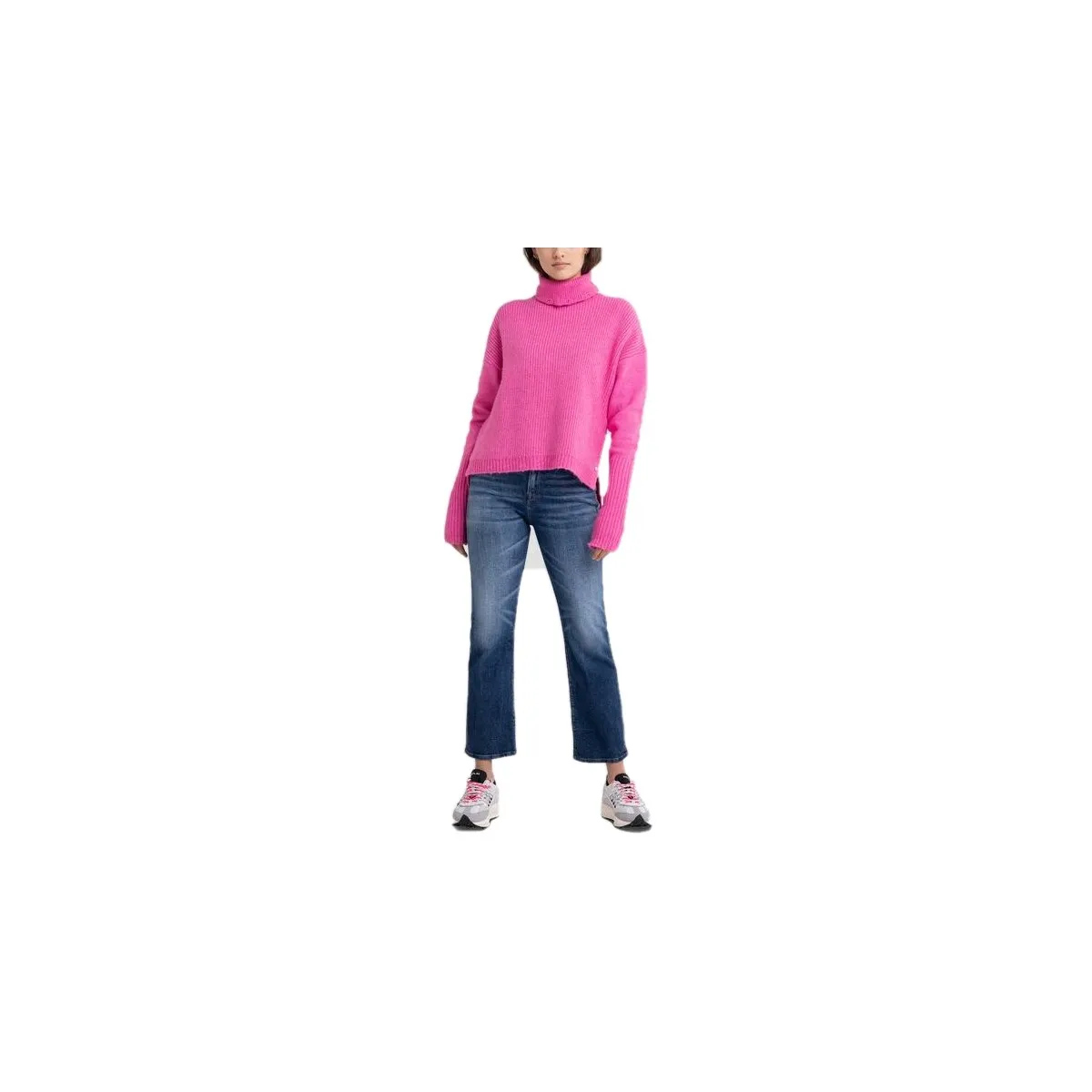 Maglia A Collo Alto Recycled