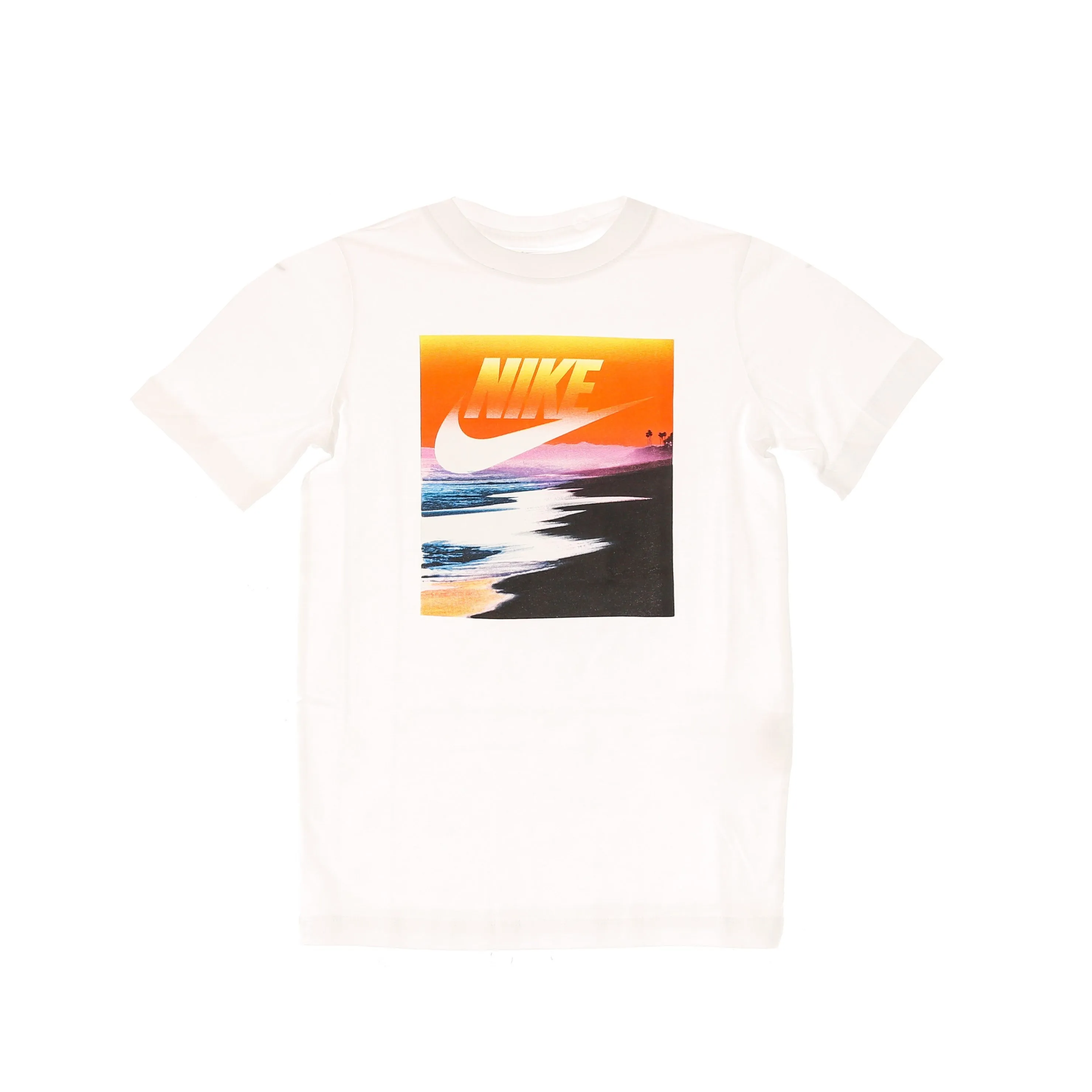 Maglietta Ragazzo Tee Futura Beach White