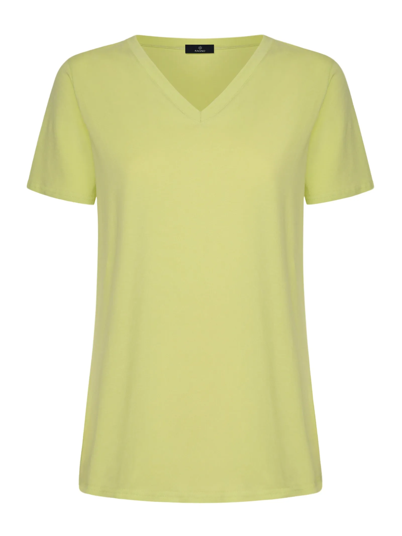 Maglietta scollo a V in Ultralight - Daiquiri Green