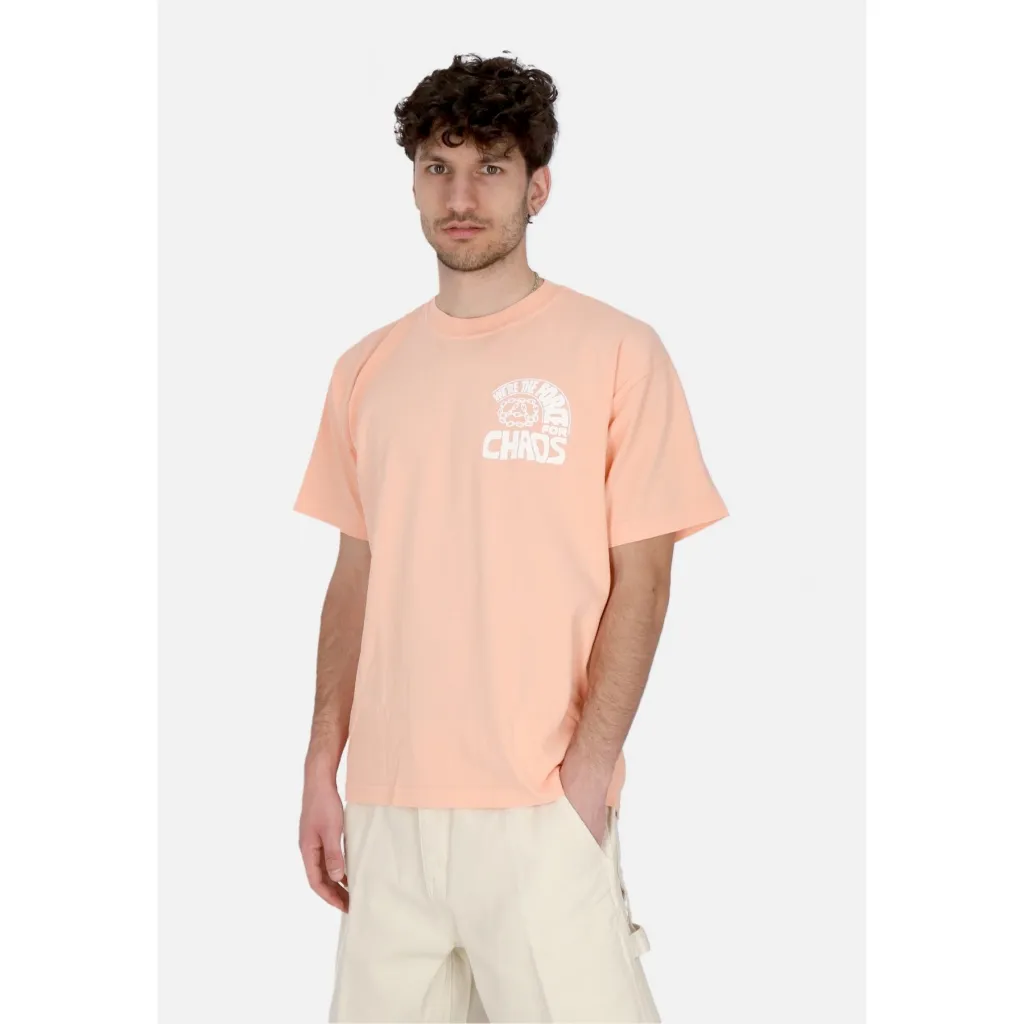 maglietta uomo peace program heavy weight classic tee PEACH PARFAIT