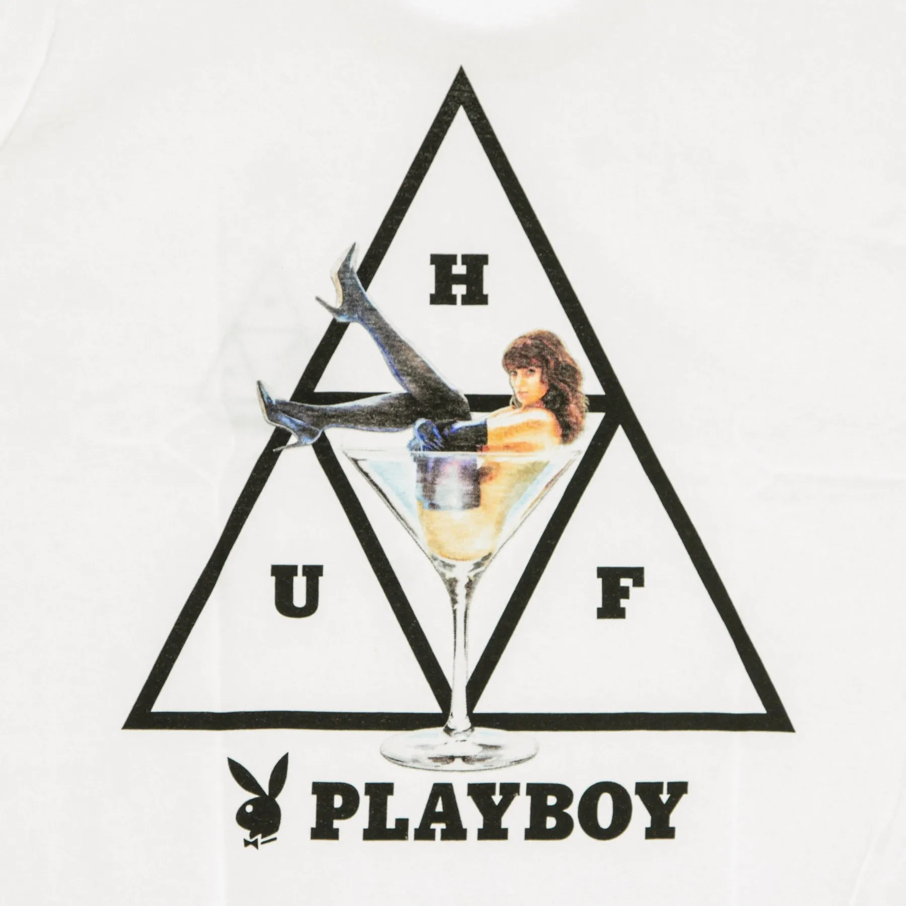 Maglietta Uomo Playmate Tee X Playboy White