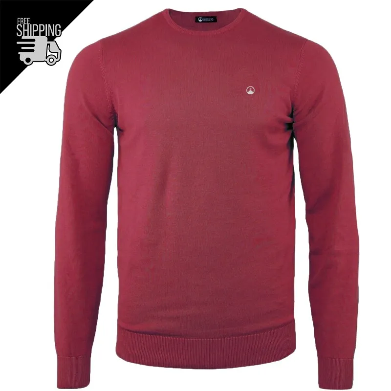 Maglione Cotone Girocollo Dresserd Manica Lunga 100% Cotone Regular Fit Maglioncino Primaverile
