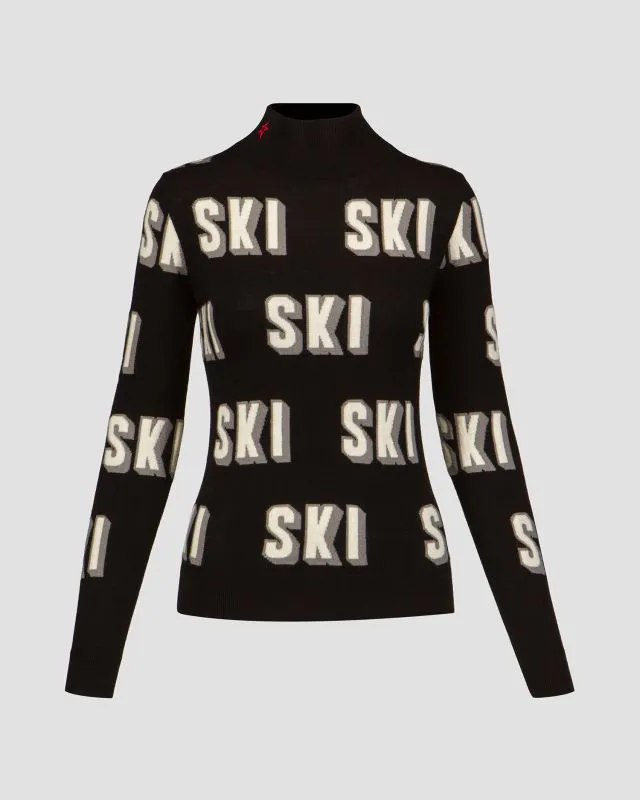 Maglione in lana di merino da donna Perfect Moment 3D SKI