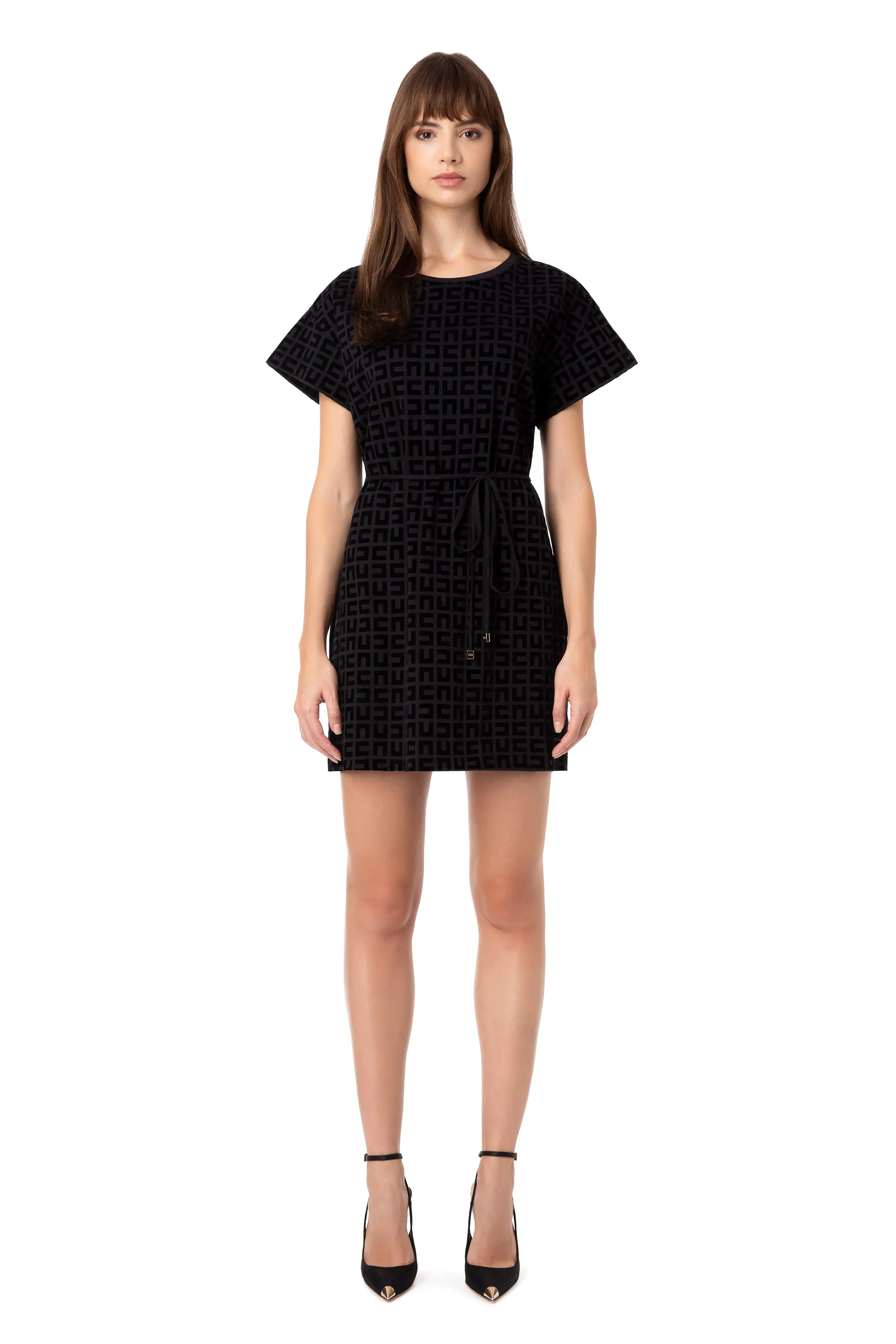 Maxi t-shirt abito a girocollo