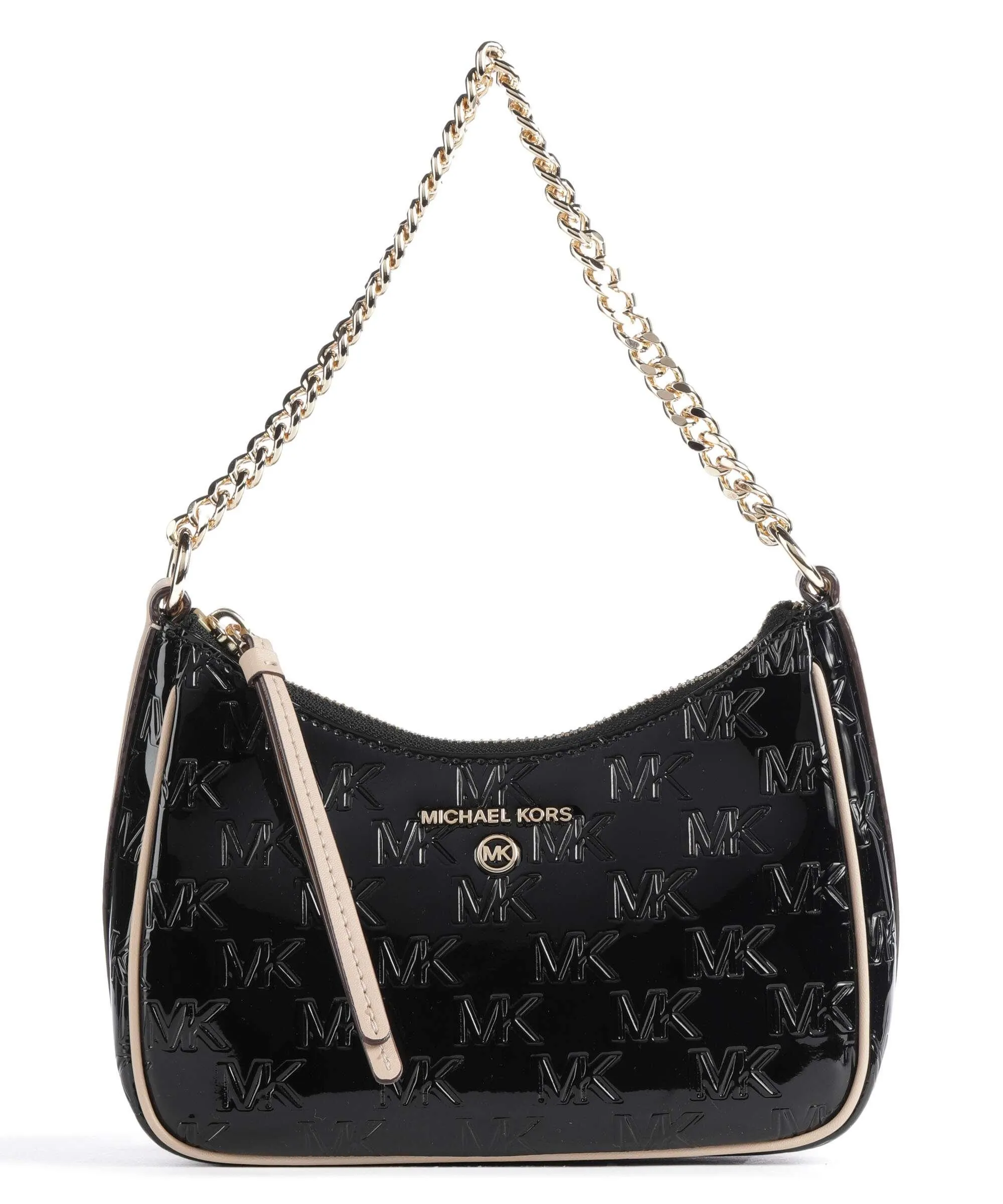  Michael Kors Jet Set Charm Borsa a spalla poliuretano nero  