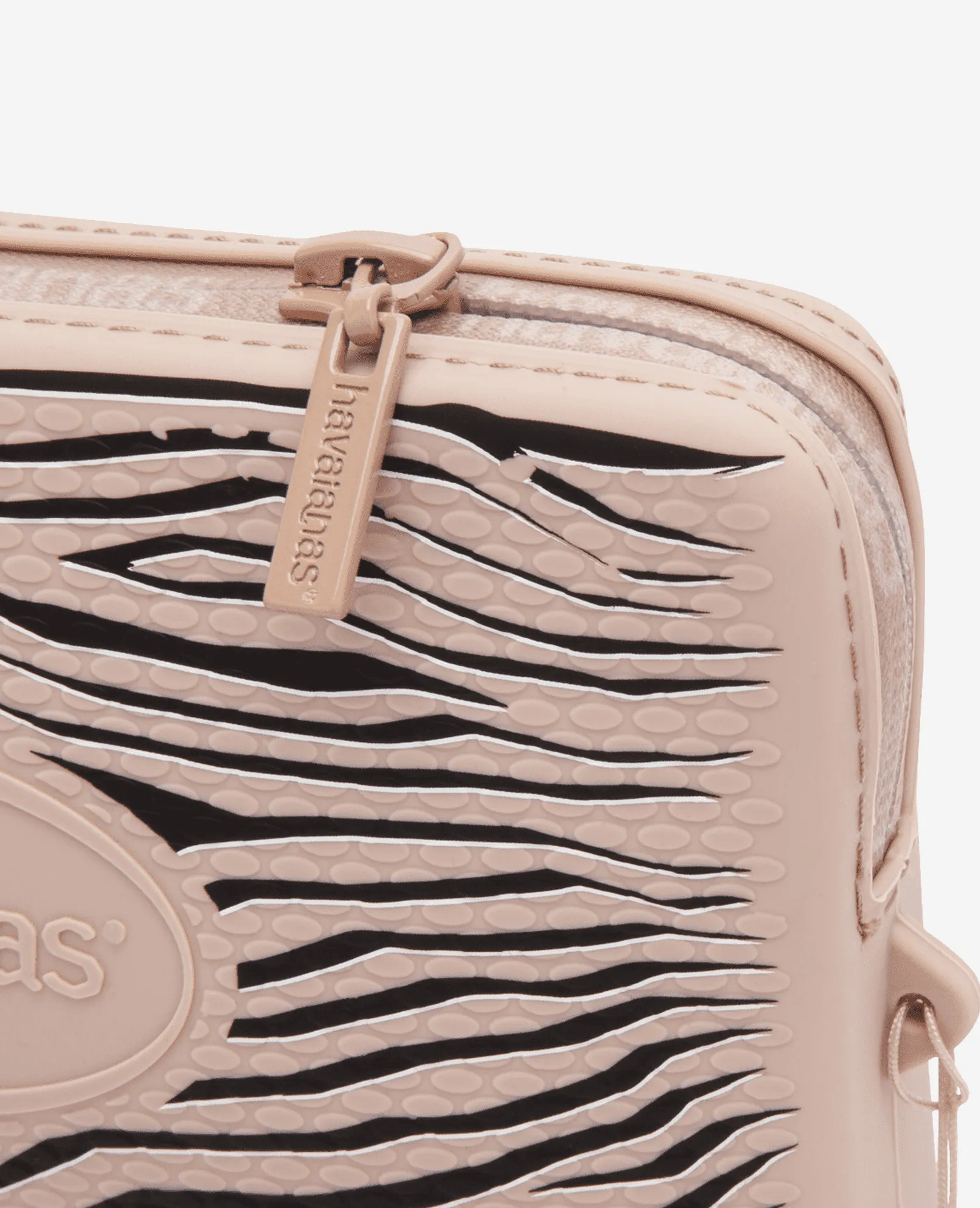 MINI BAG HAVAIANAS PRINT BEIGE BLACK 1495