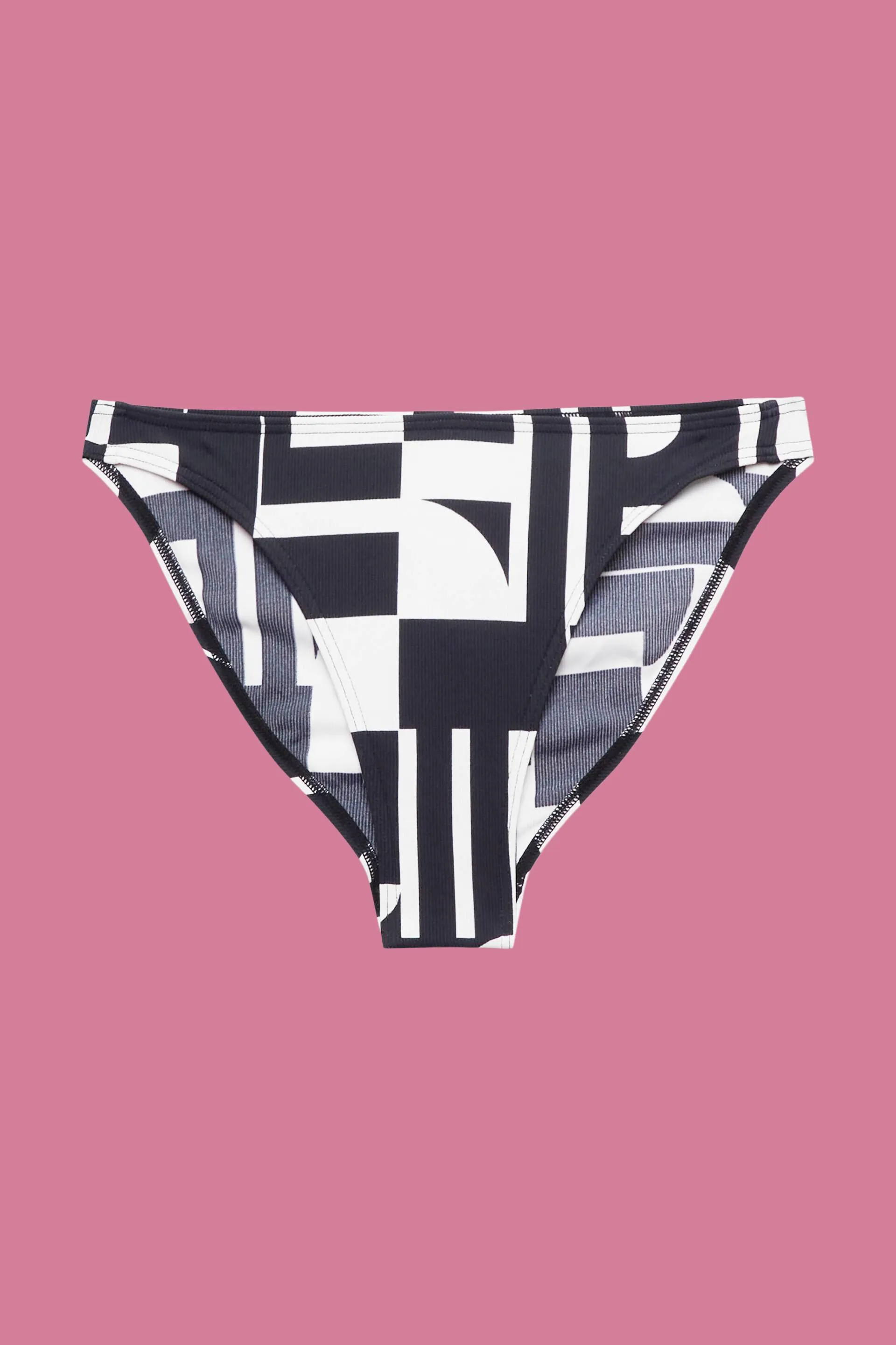 Mini slip da bikini con stampa retrò
