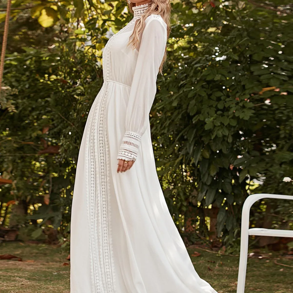 Miss Ord Abito Elegante Missord Abito Chiffon Missord Abito Elegante Chiffon Pizzo