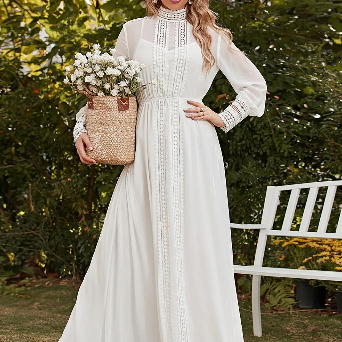 Miss Ord Abito Elegante Missord Abito Chiffon Missord Abito Elegante Chiffon Pizzo