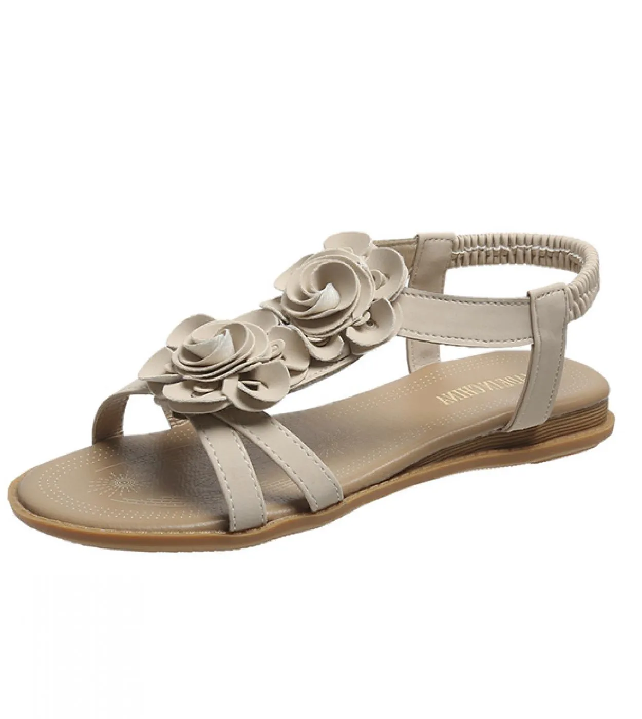 Nuove donne estate casual sandali piatti della Boemia scarpe donna fiore infradito sandali da spiaggia dolci scarpe taglia 35 41