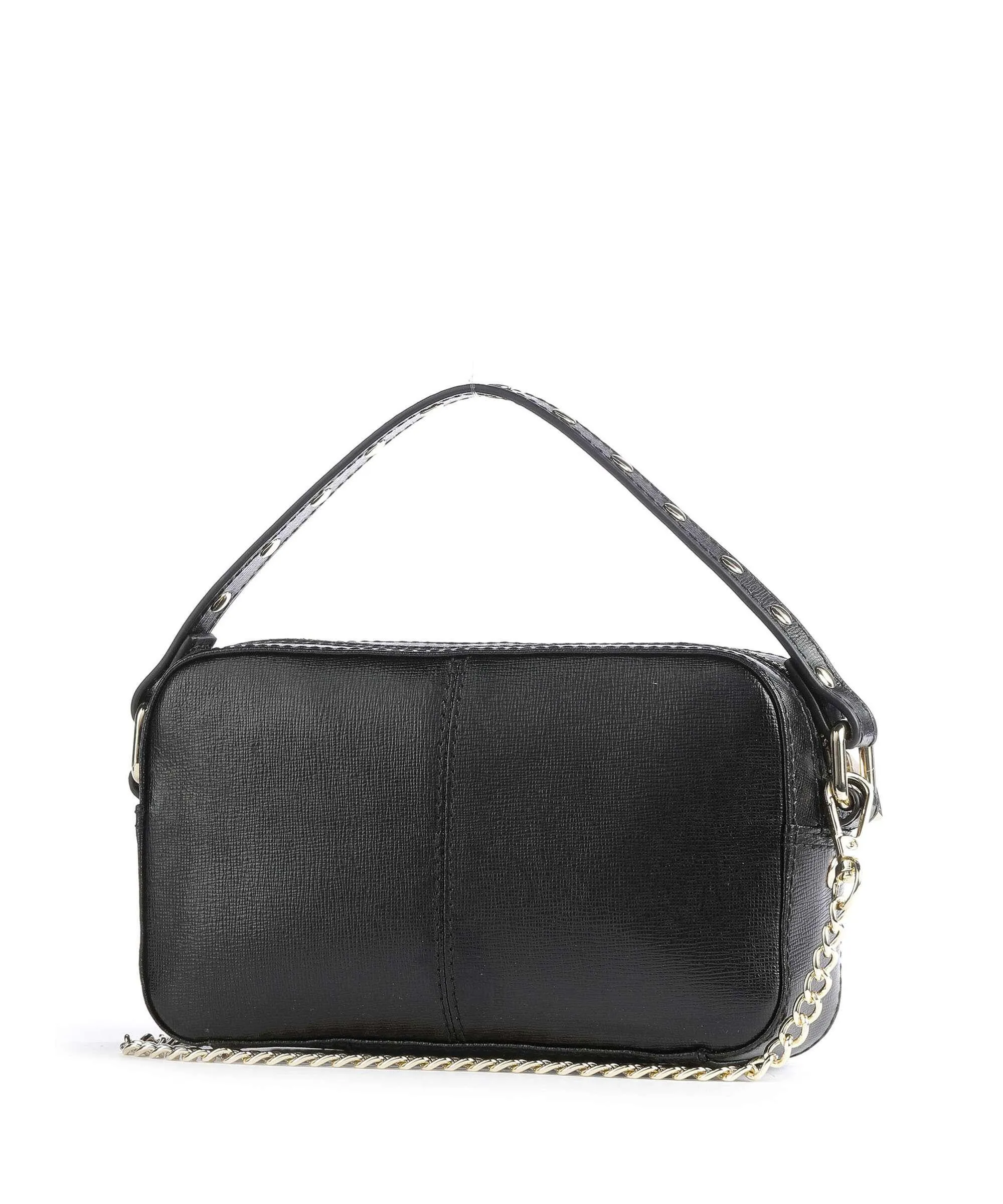  Núnoo Florence Helena Borsa a tracolla pelle a grana fine nero  