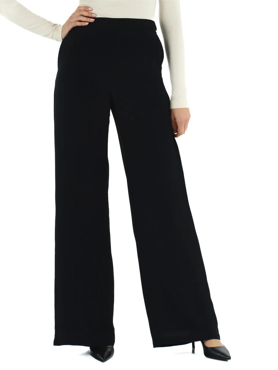 Pantalone in crepe de Chine PIRRICO