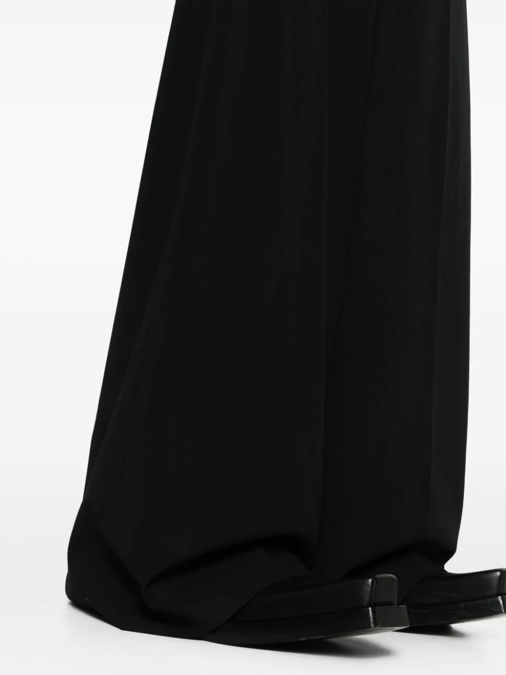 Pantaloni a gamba larga matthieu in nero - donna