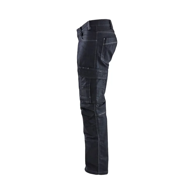 Pantaloni da lavoro jeans Multitasche Stretch Blaklader Service Strecth Denim 143911418900C50