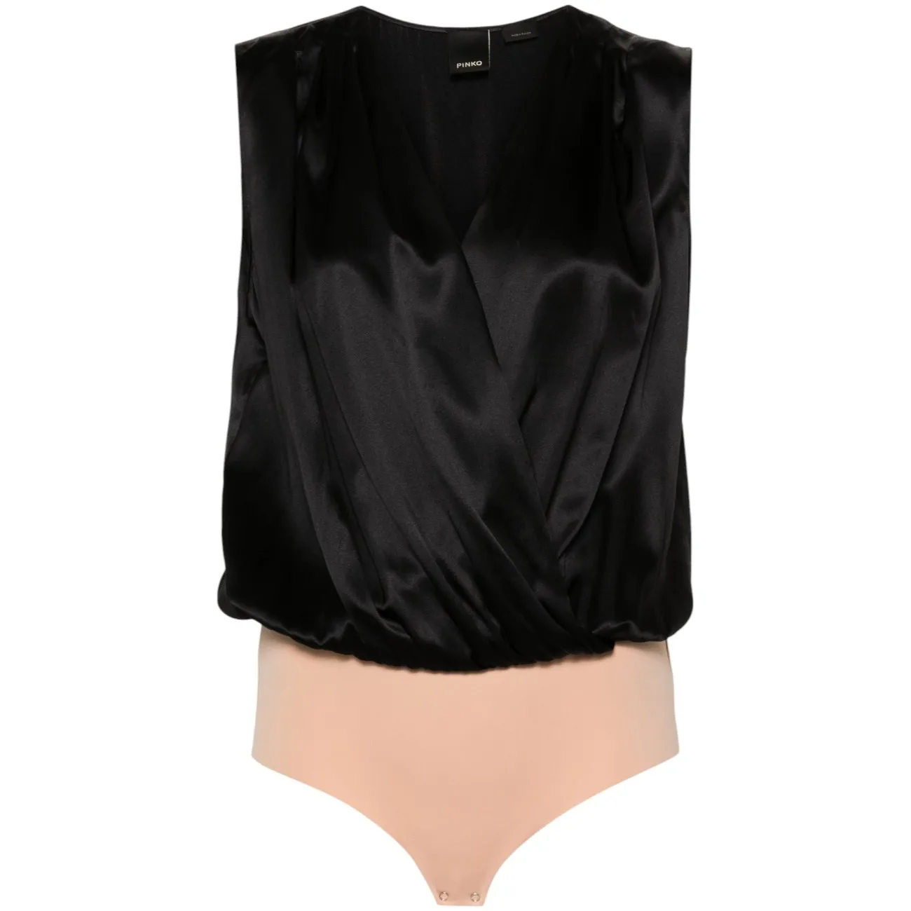Pinko body nero seta elegante