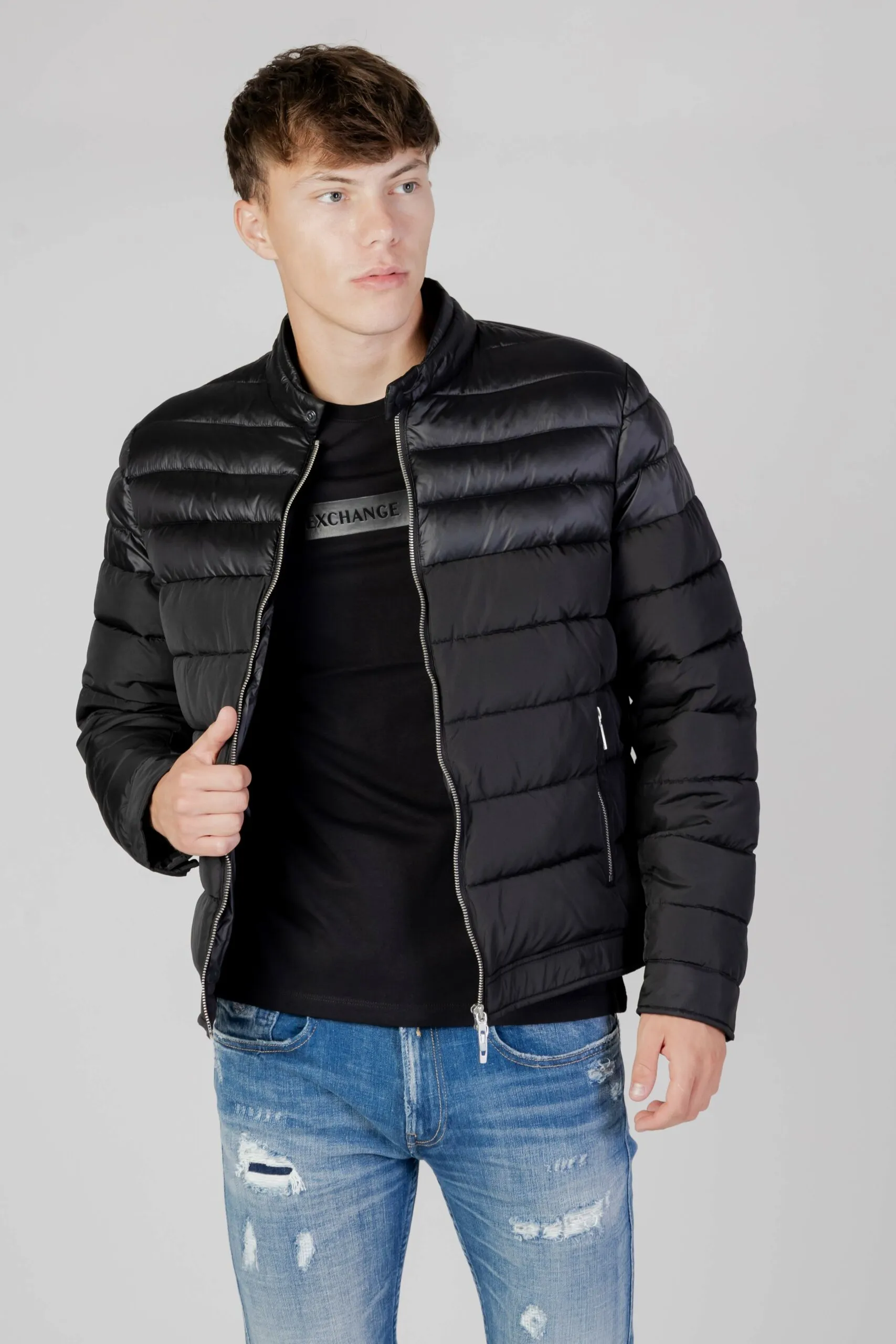 Piumino Antony Morato capo spalla  regular fit in Nero