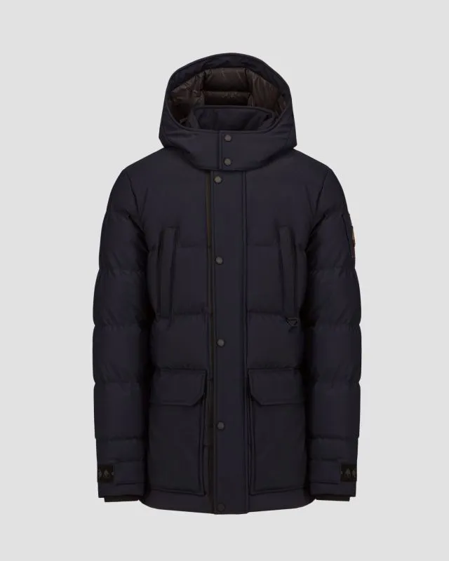 Piumino blu scuro da uomo Moose Knuckles Valleyfield 2